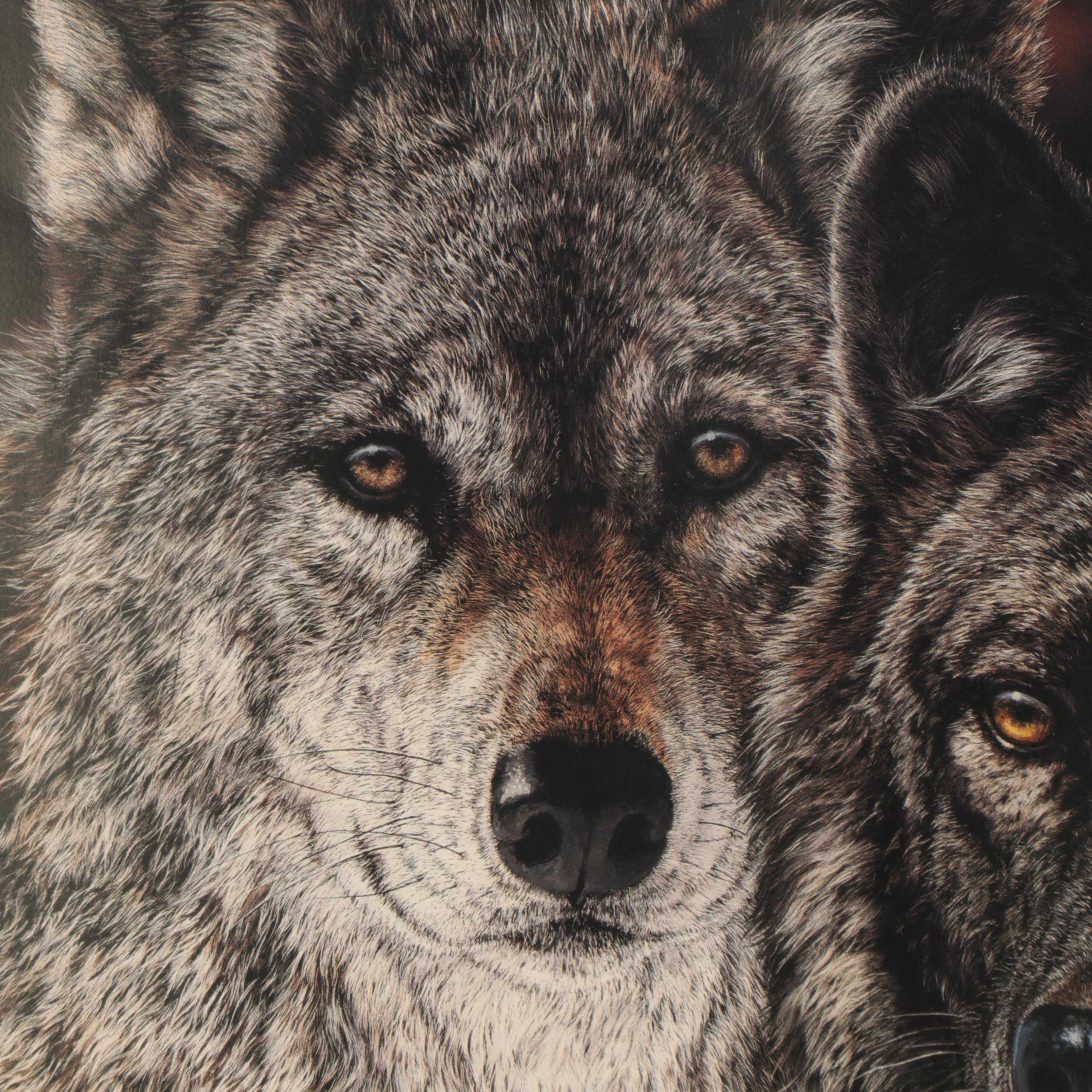 Judy Larson Offset Lithograph "Silent Spring," Late 20th Century