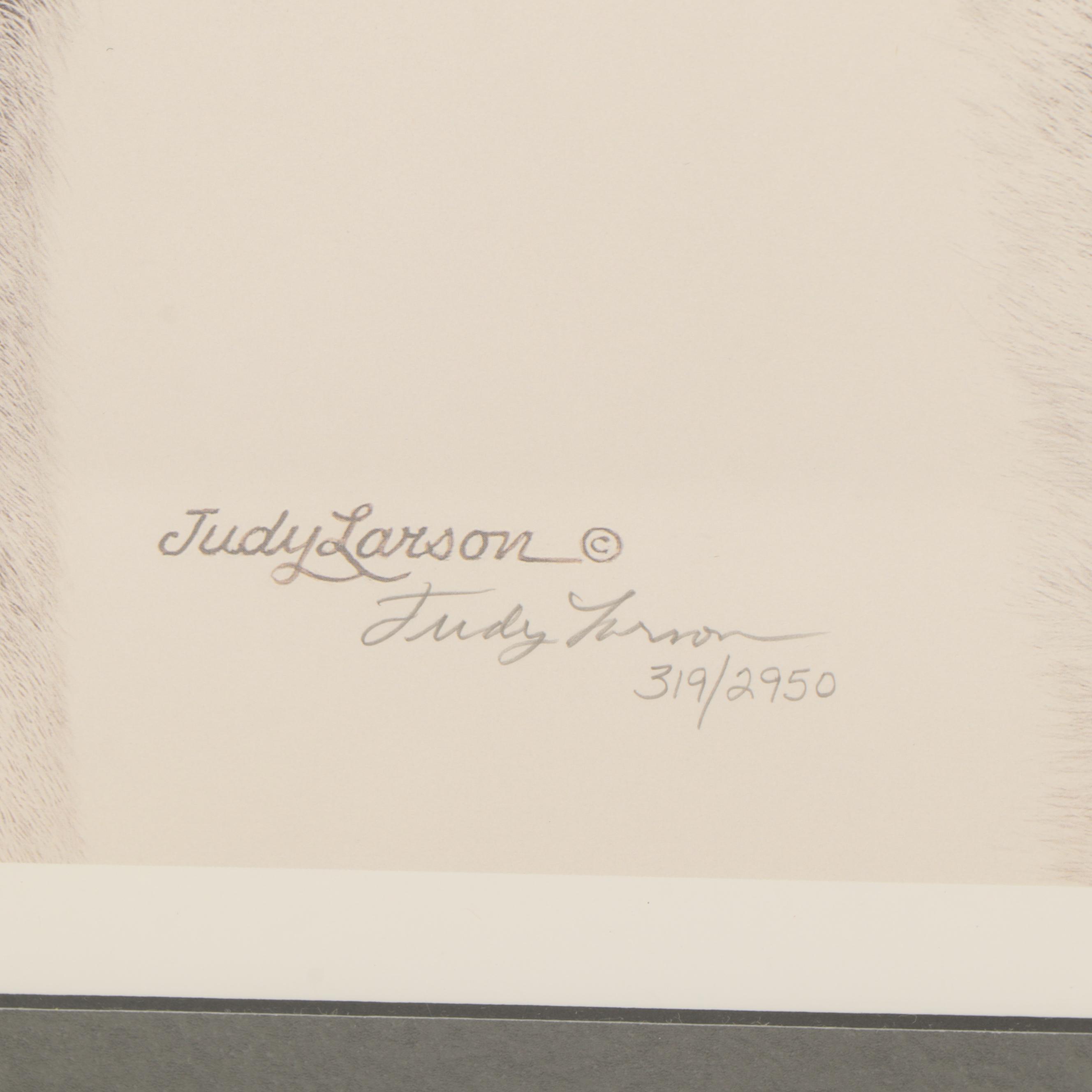 Judy Larson Offset Lithograph "Silent Spring," Late 20th Century