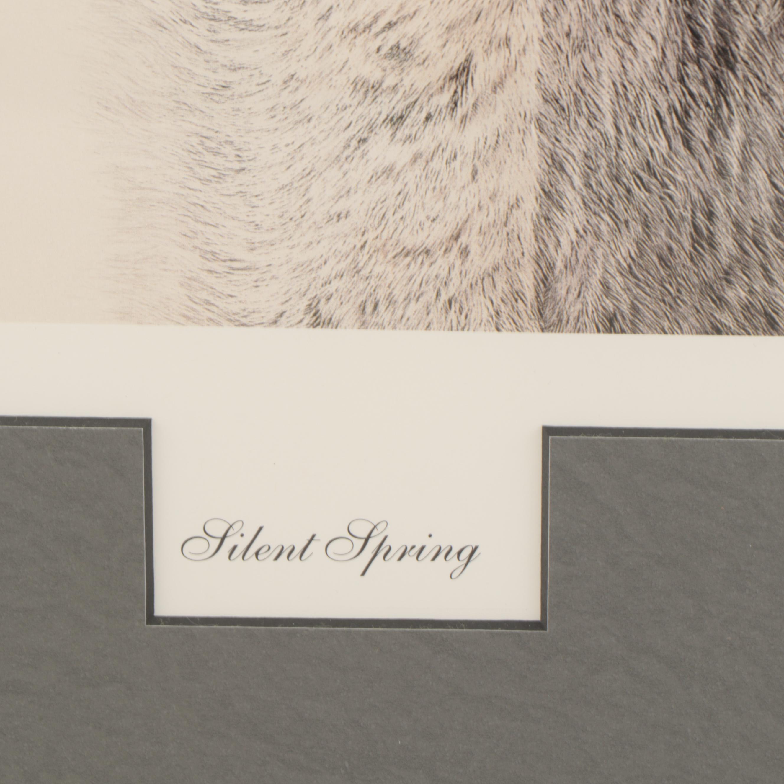 Judy Larson Offset Lithograph "Silent Spring," Late 20th Century