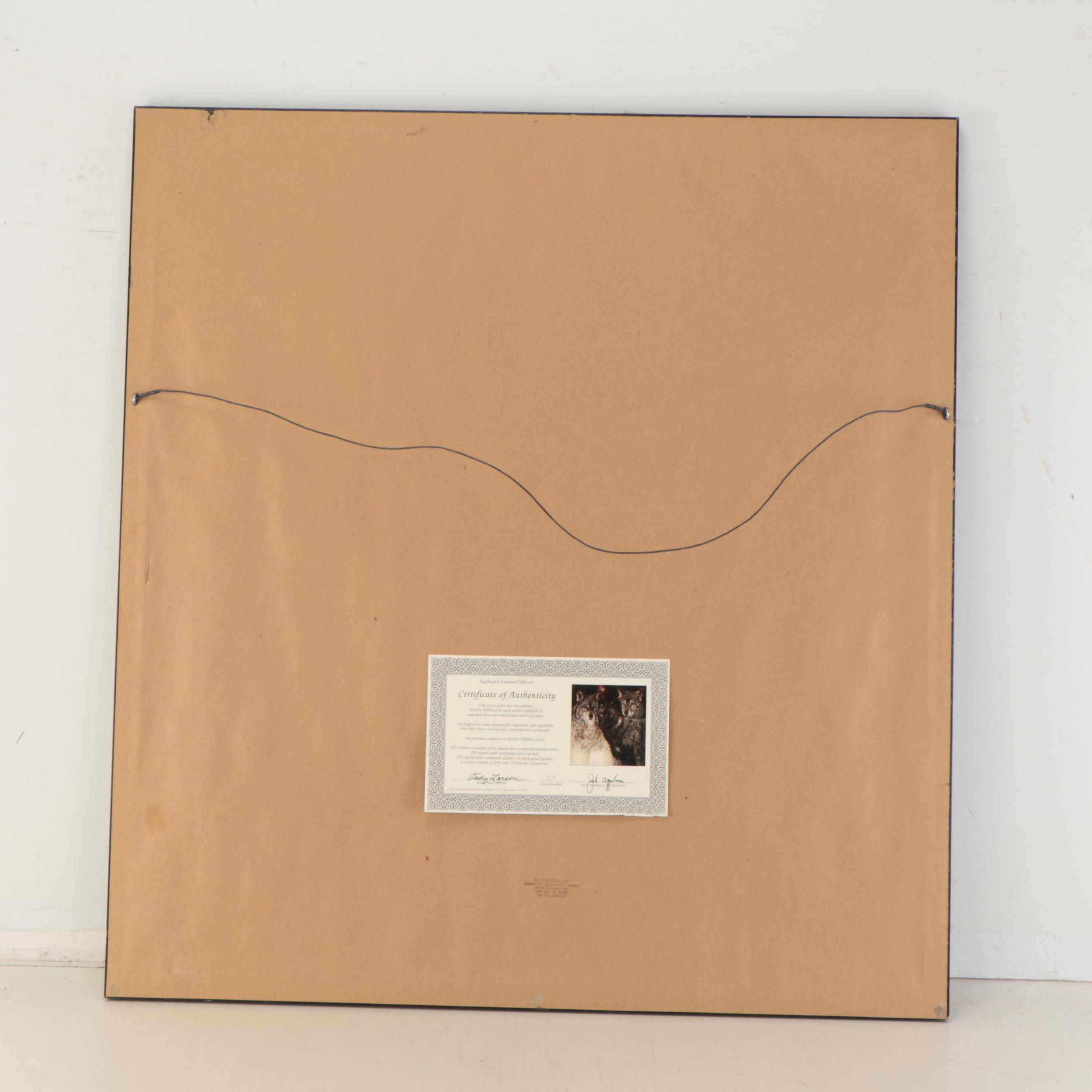 Judy Larson Offset Lithograph "Silent Spring," Late 20th Century