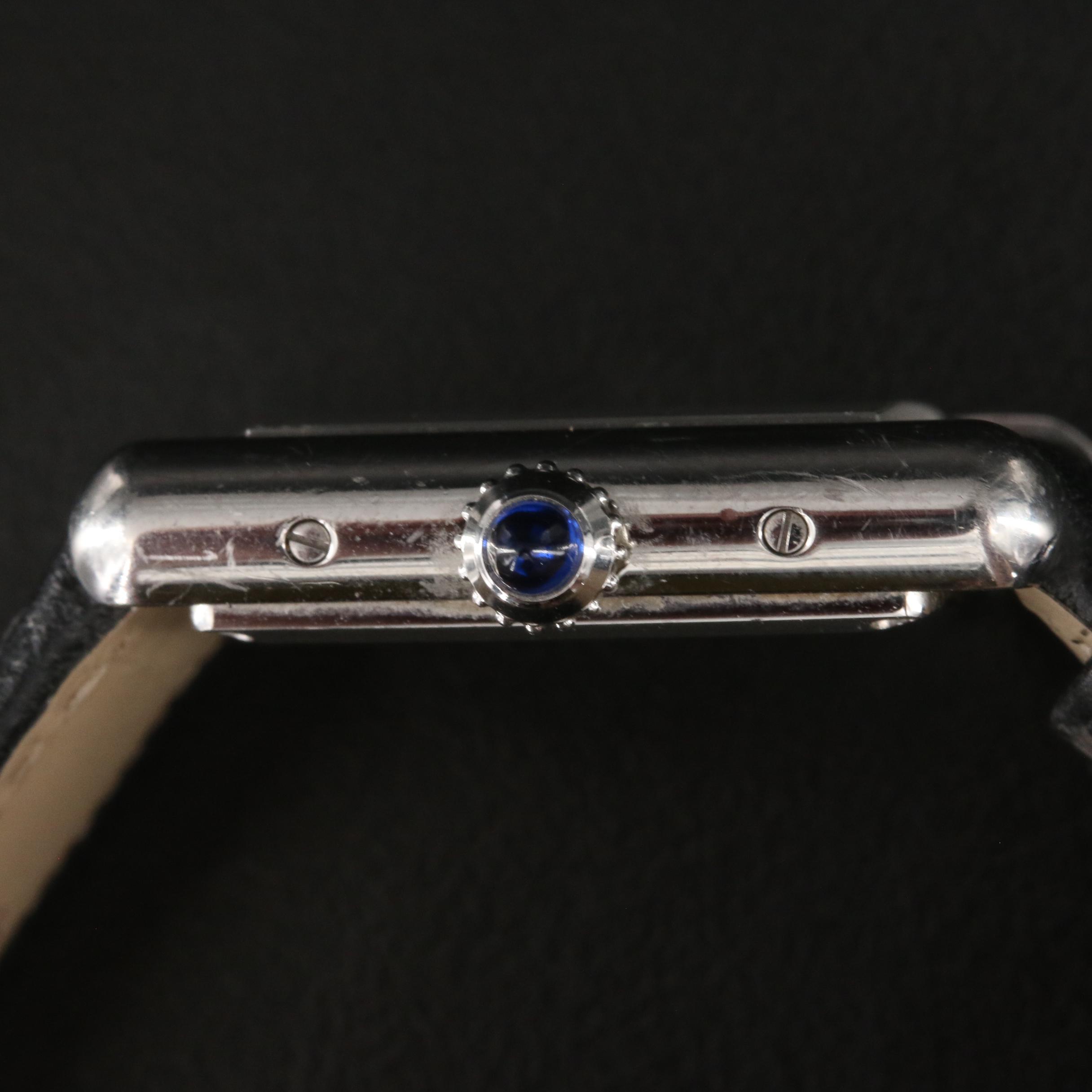 Cartier Tank Stainless Steel Quartz Watch