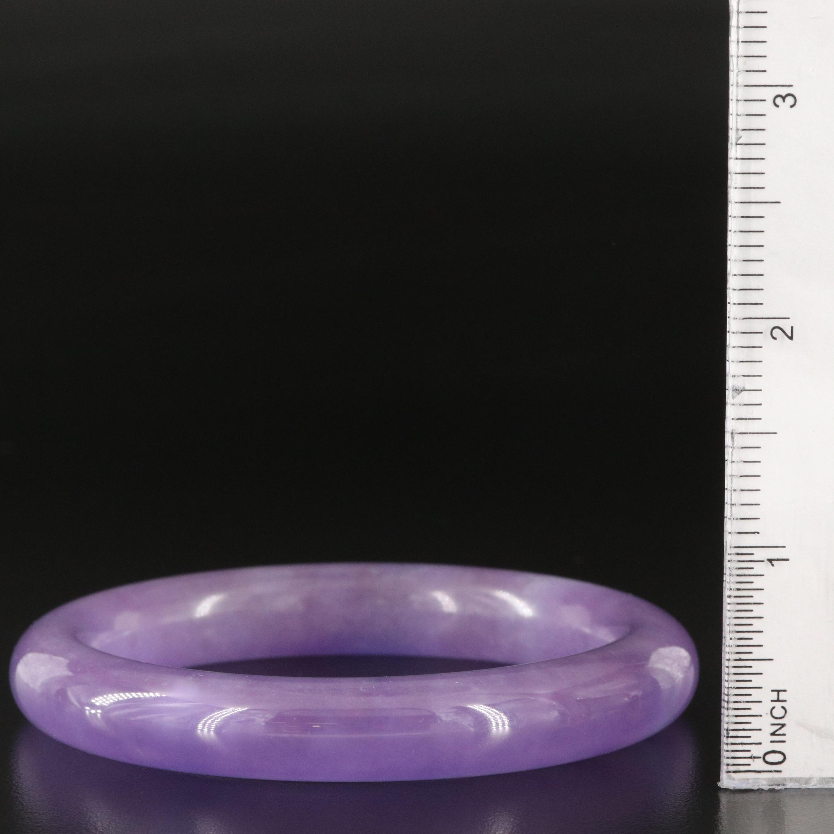 Jadeite Hololith Bangle
