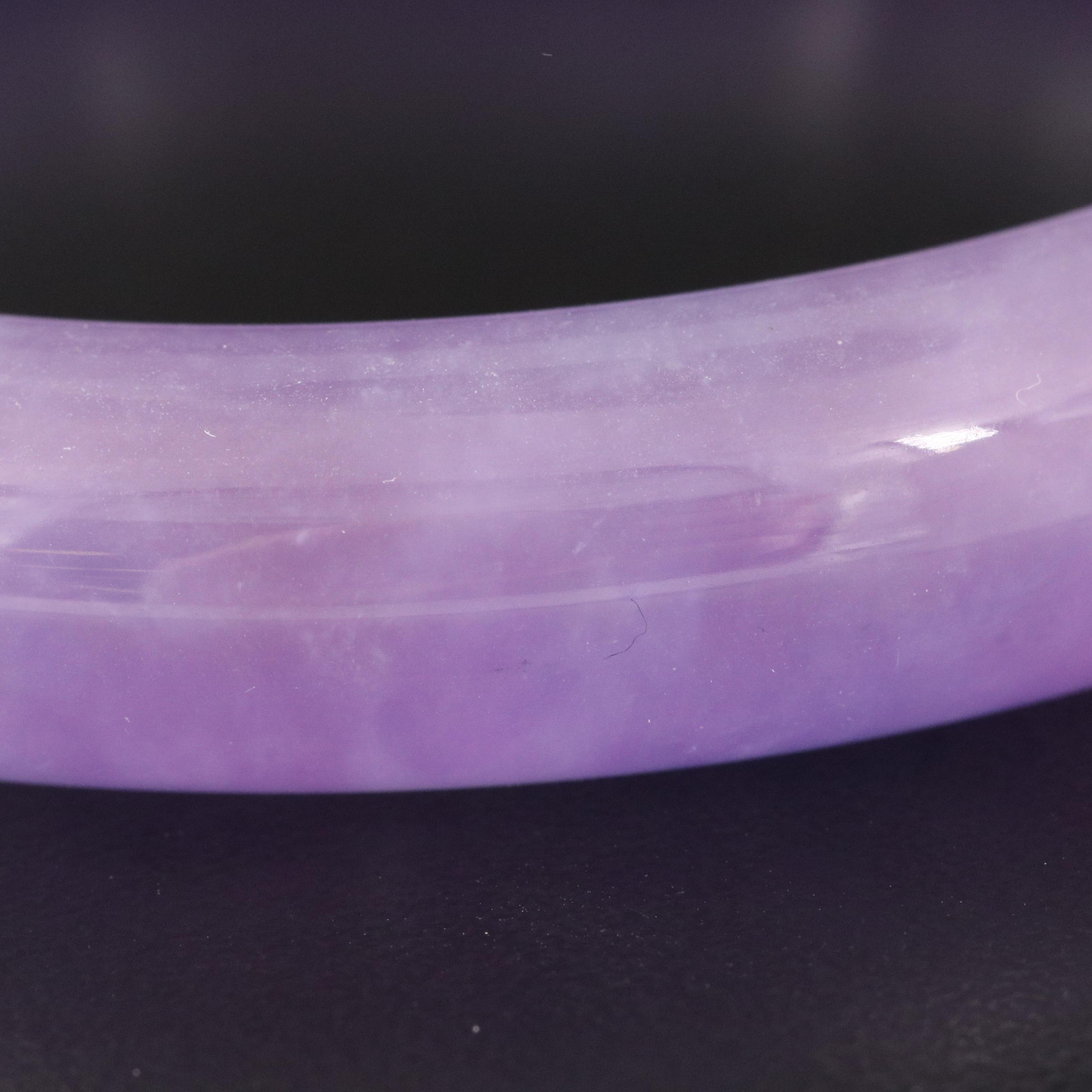 Jadeite Hololith Bangle