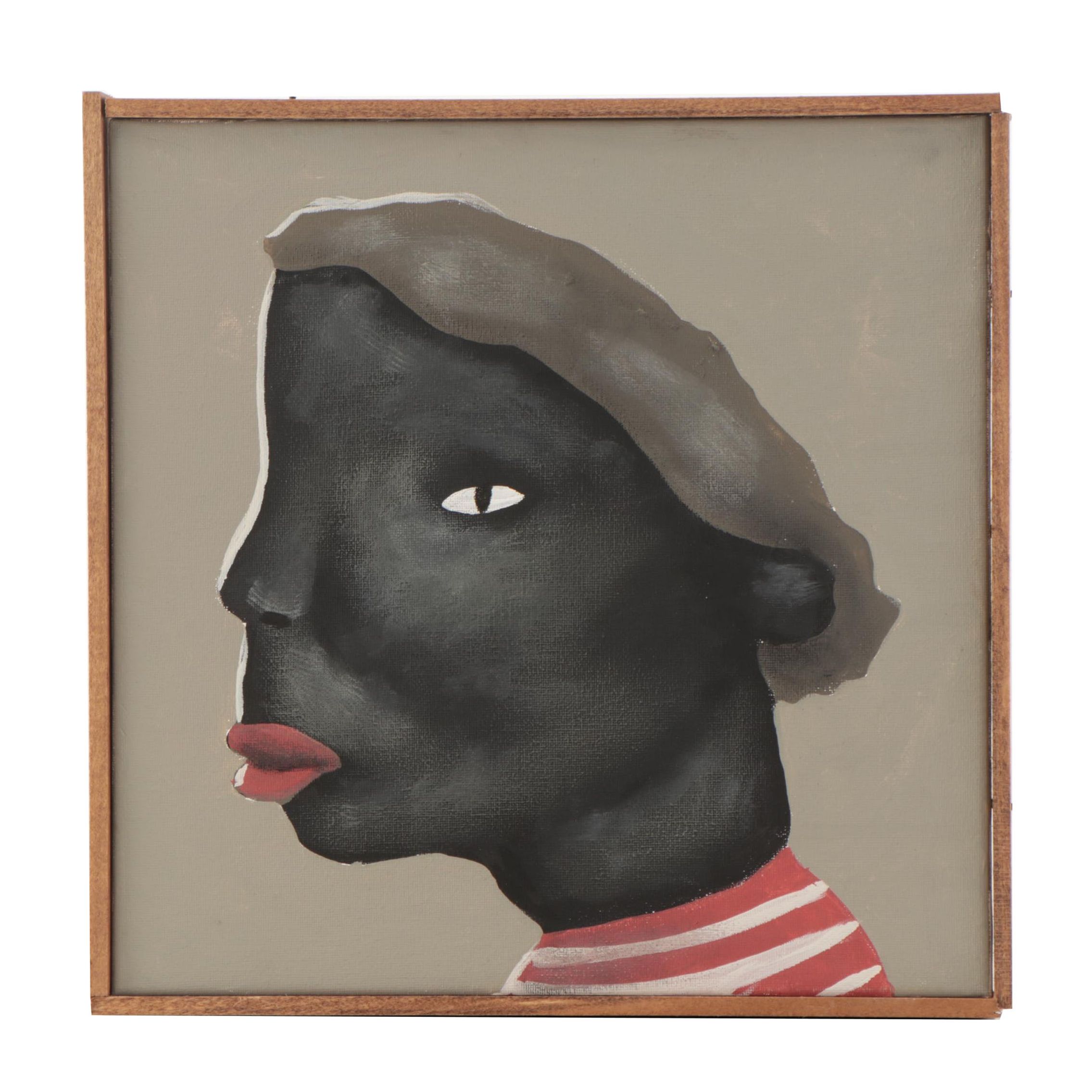 Aaron Wooten Acrylic Painting "Niomi," 2022