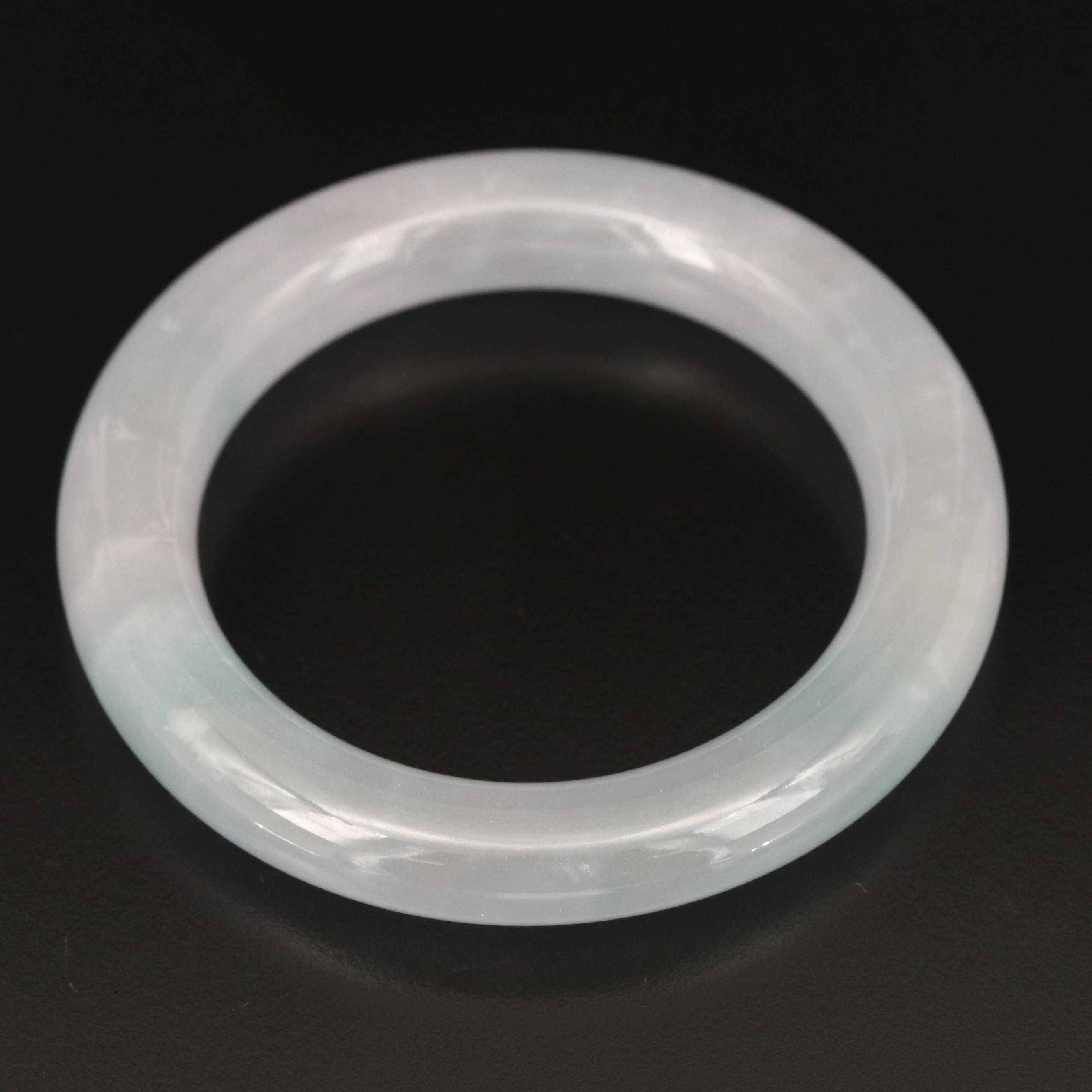 Jadeite Hololith Bangle