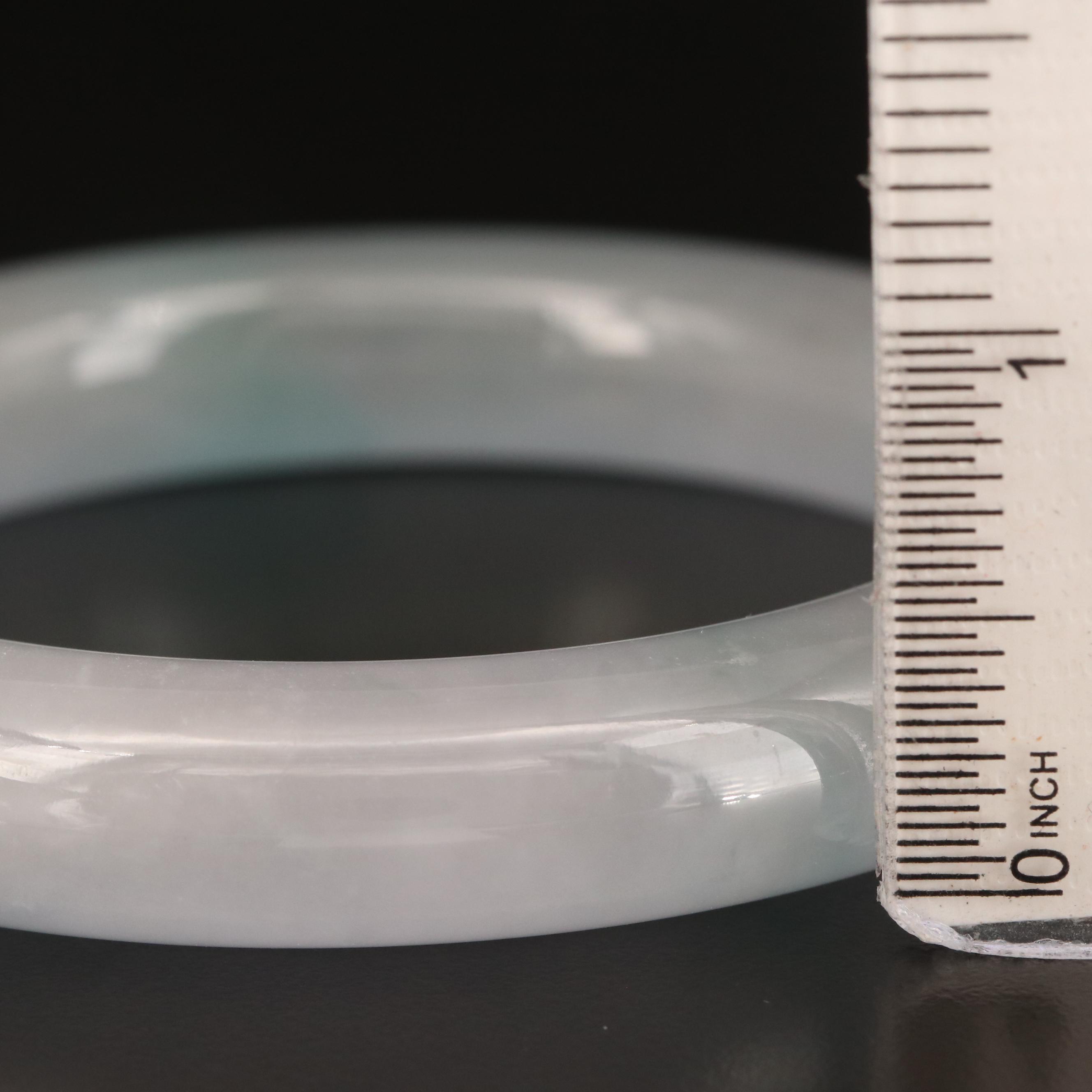 Jadeite Hololith Bangle