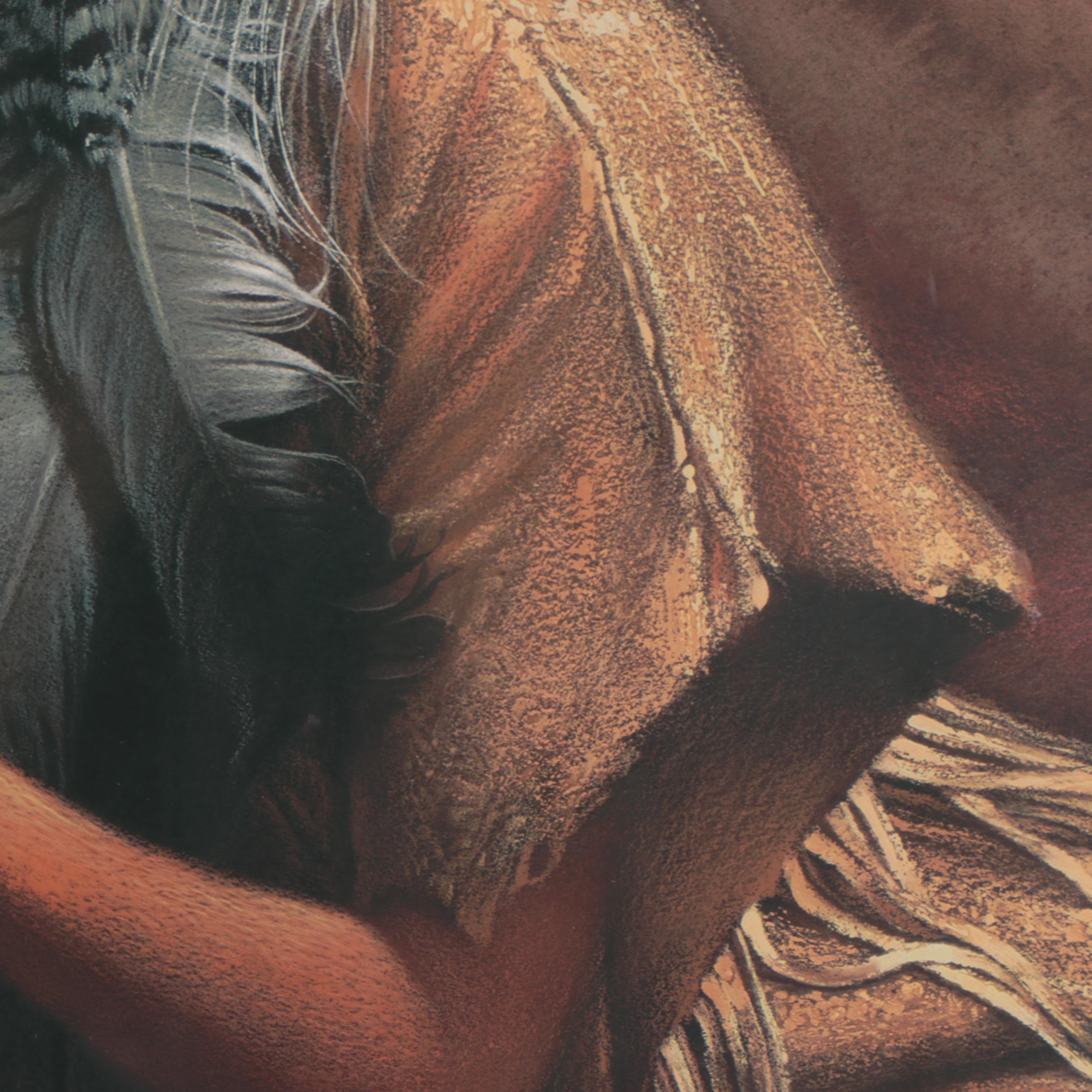 Lee Bogle Offset Lithograph "Kindred Souls," Late 20th Century