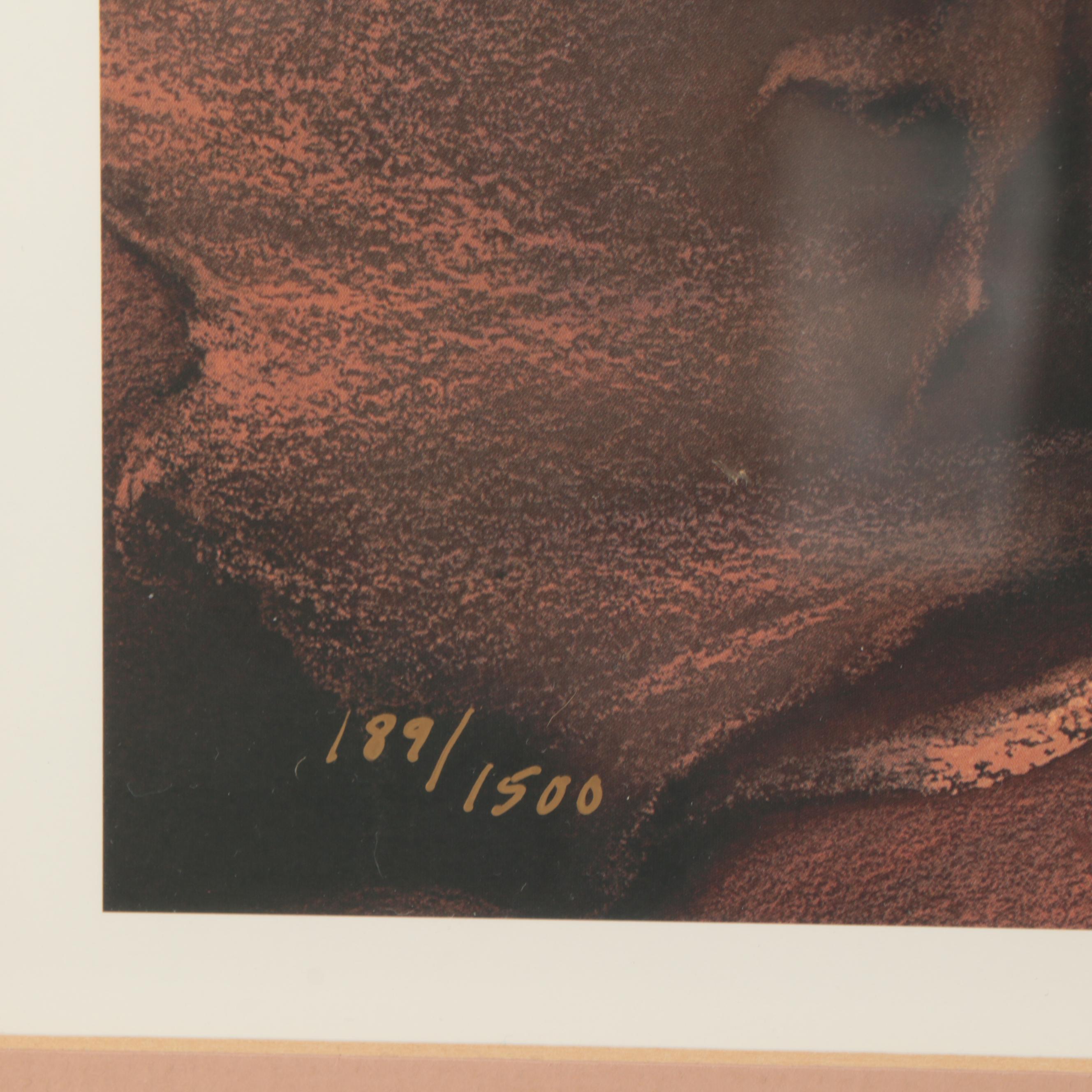 Lee Bogle Offset Lithograph "Kindred Souls," Late 20th Century