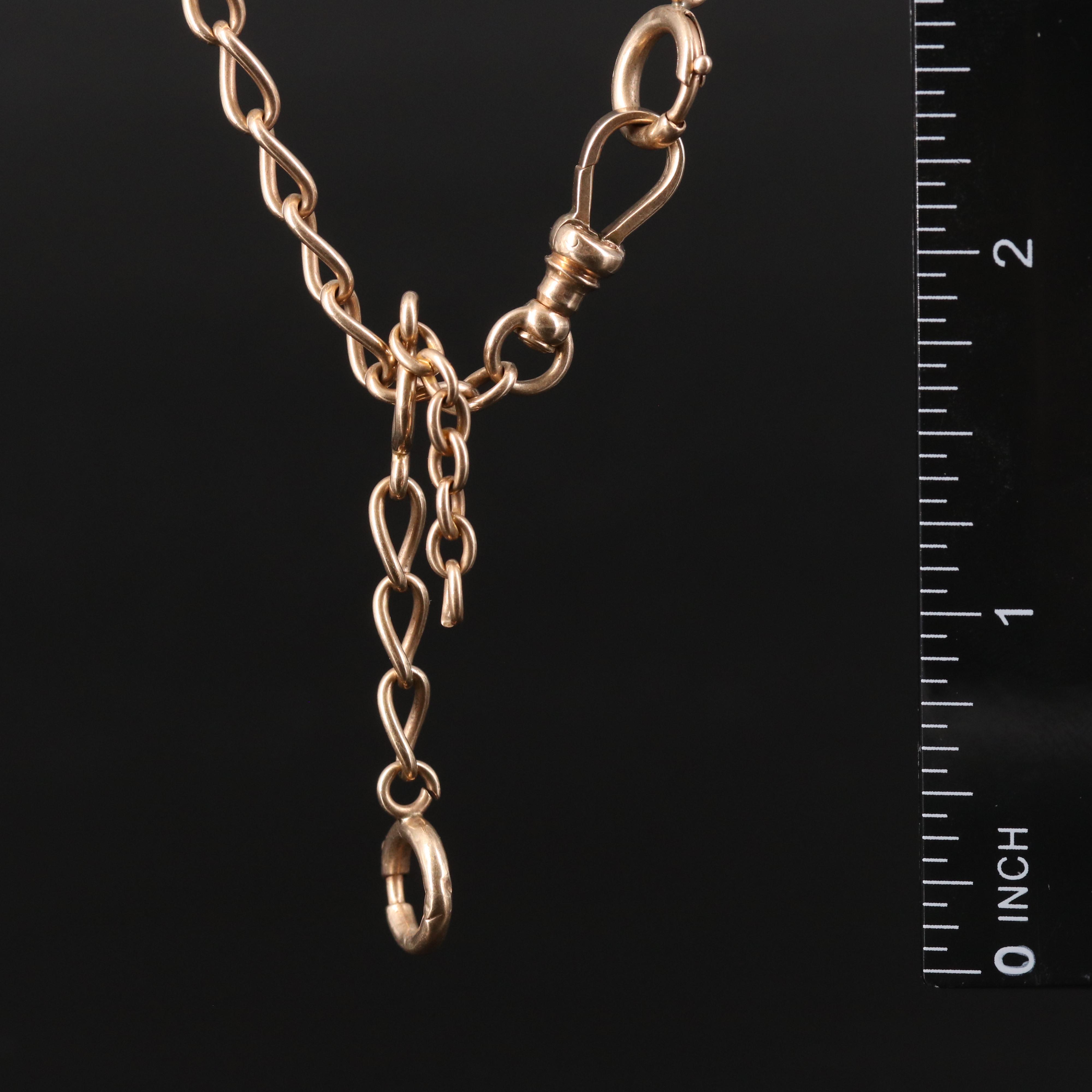 10K Watch Fob with Dog Clip Closure