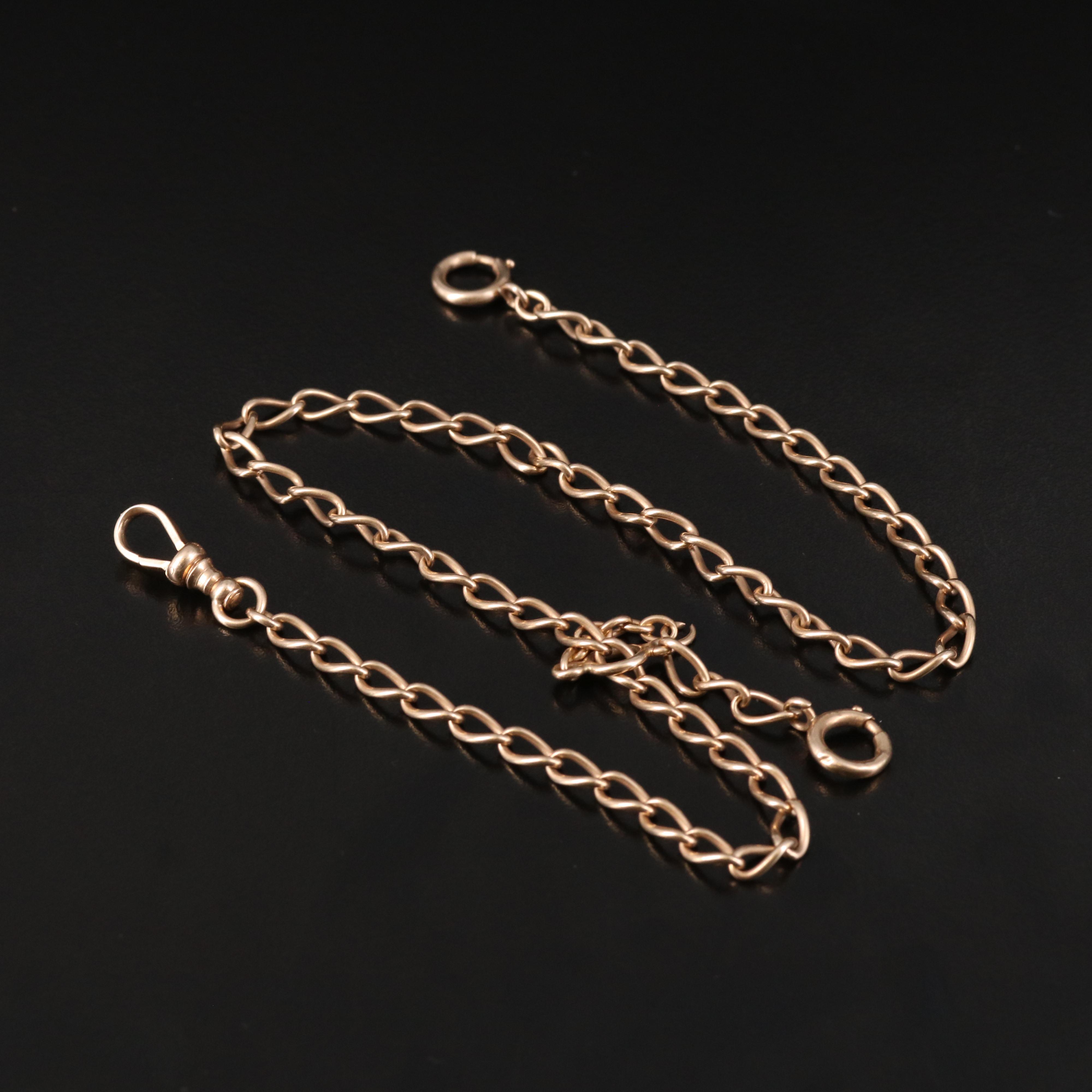 10K Watch Fob with Dog Clip Closure