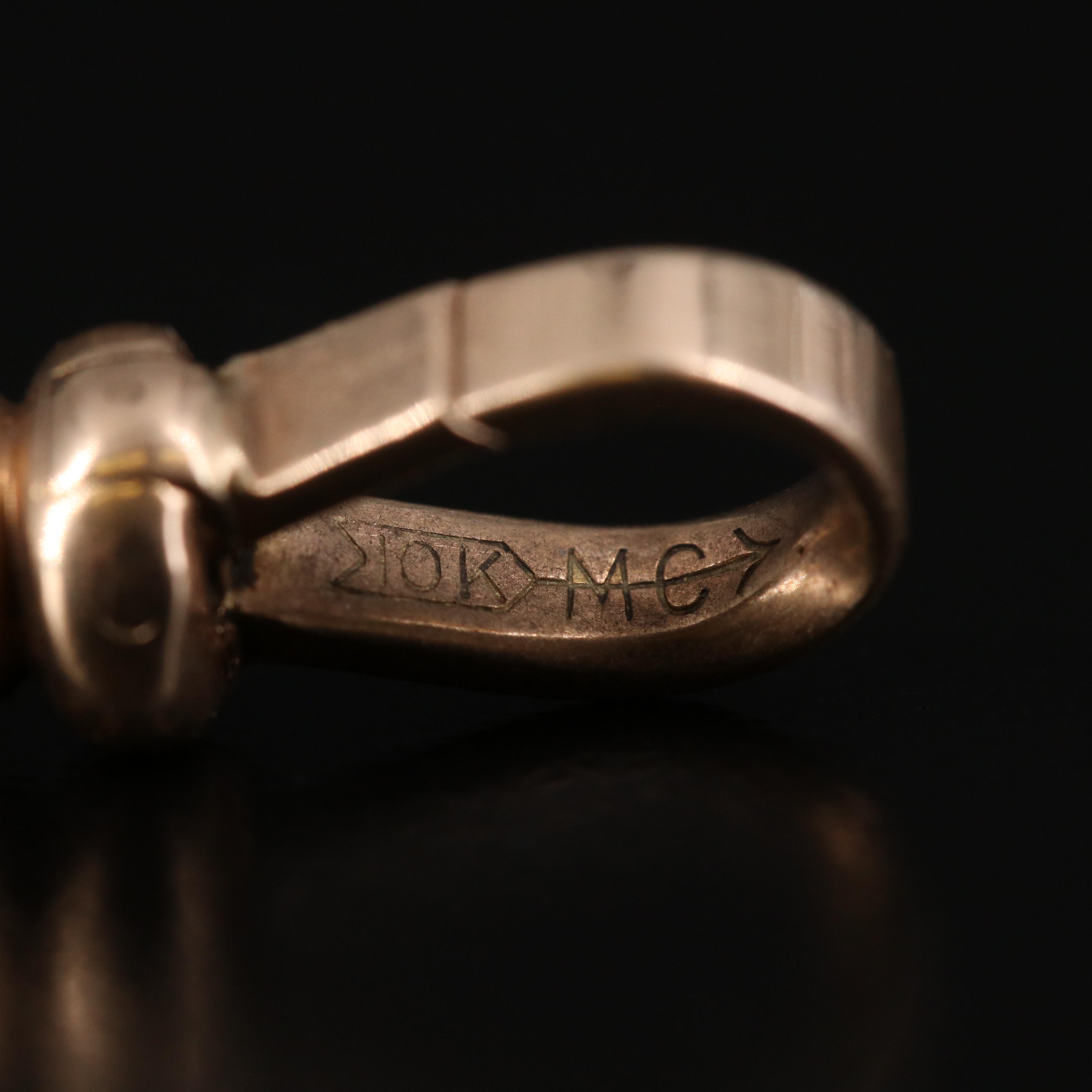 10K Watch Fob with Dog Clip Closure