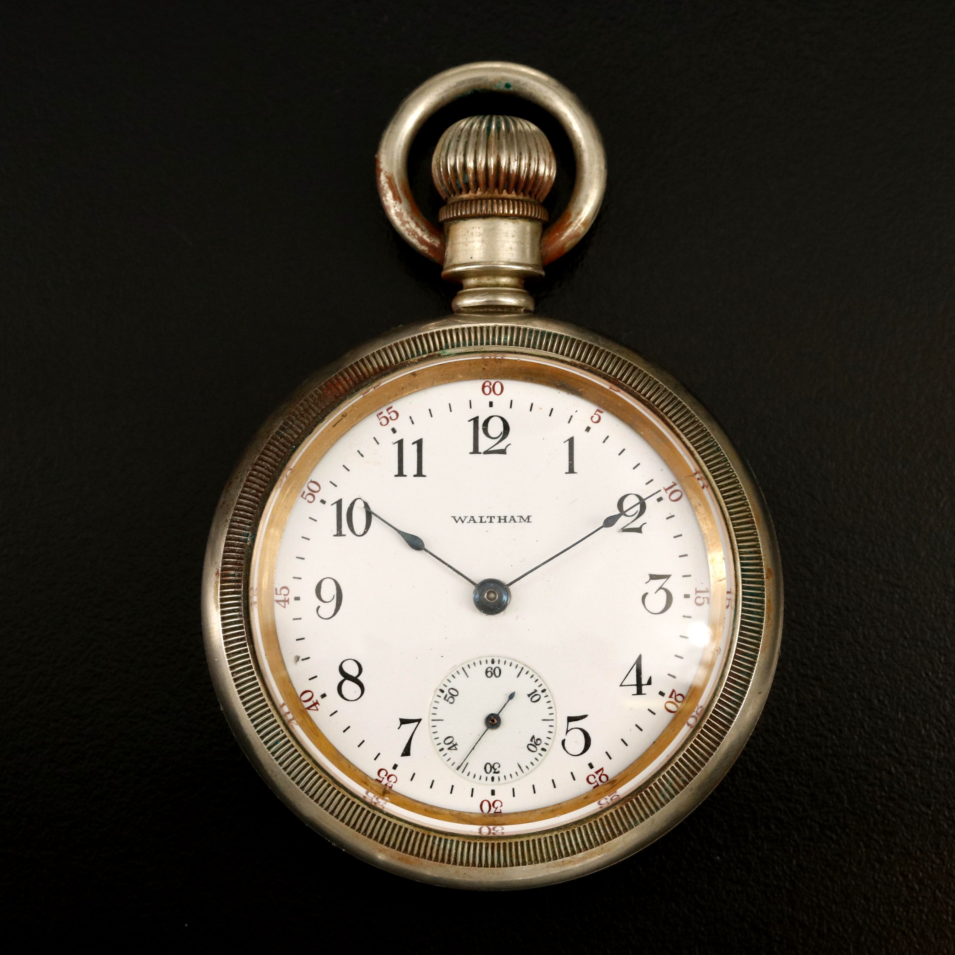 1917 Waltham Swing Out Case Pocket Watch