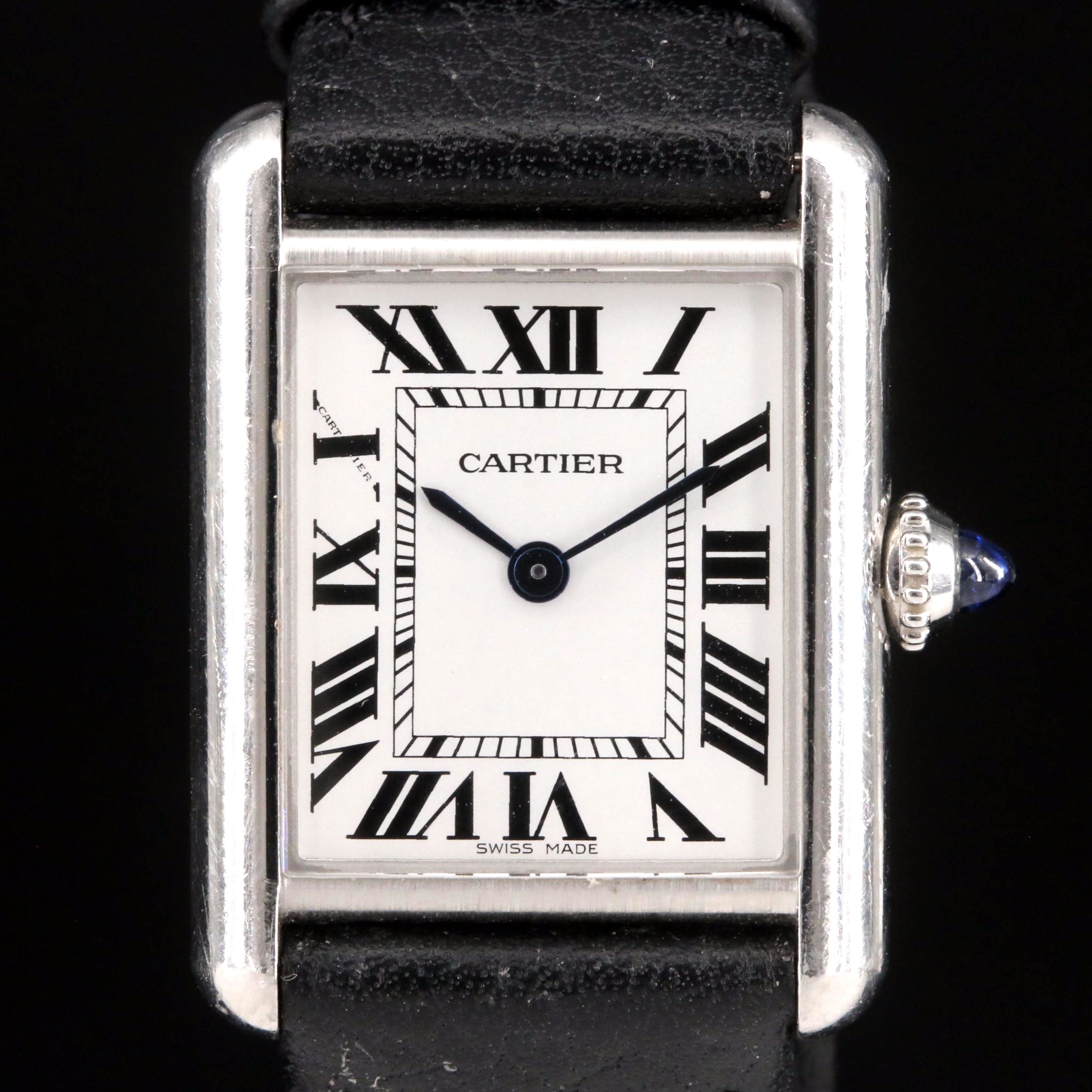 Cartier Tank Stainless Steel Quartz Watch