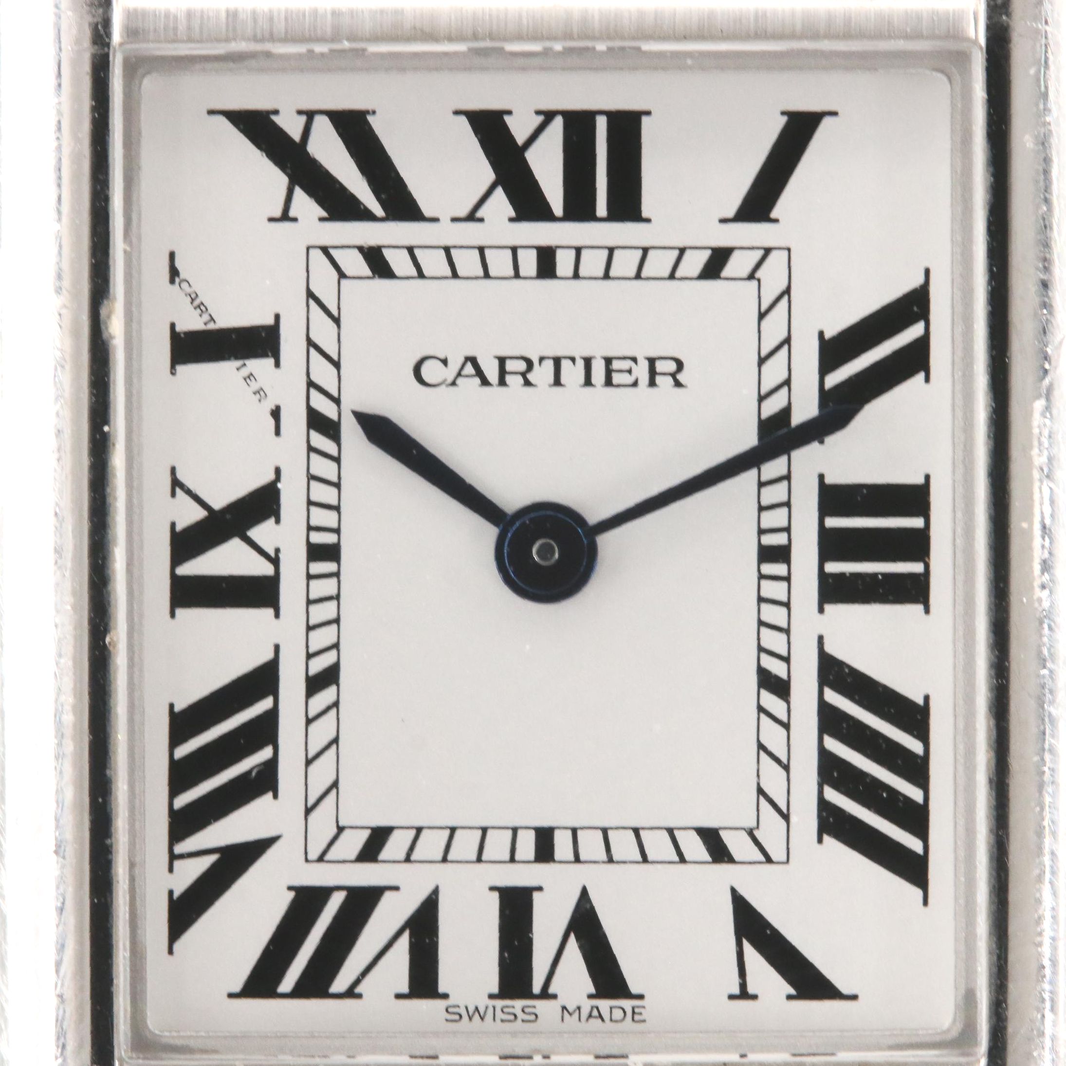 Cartier Tank Stainless Steel Quartz Watch