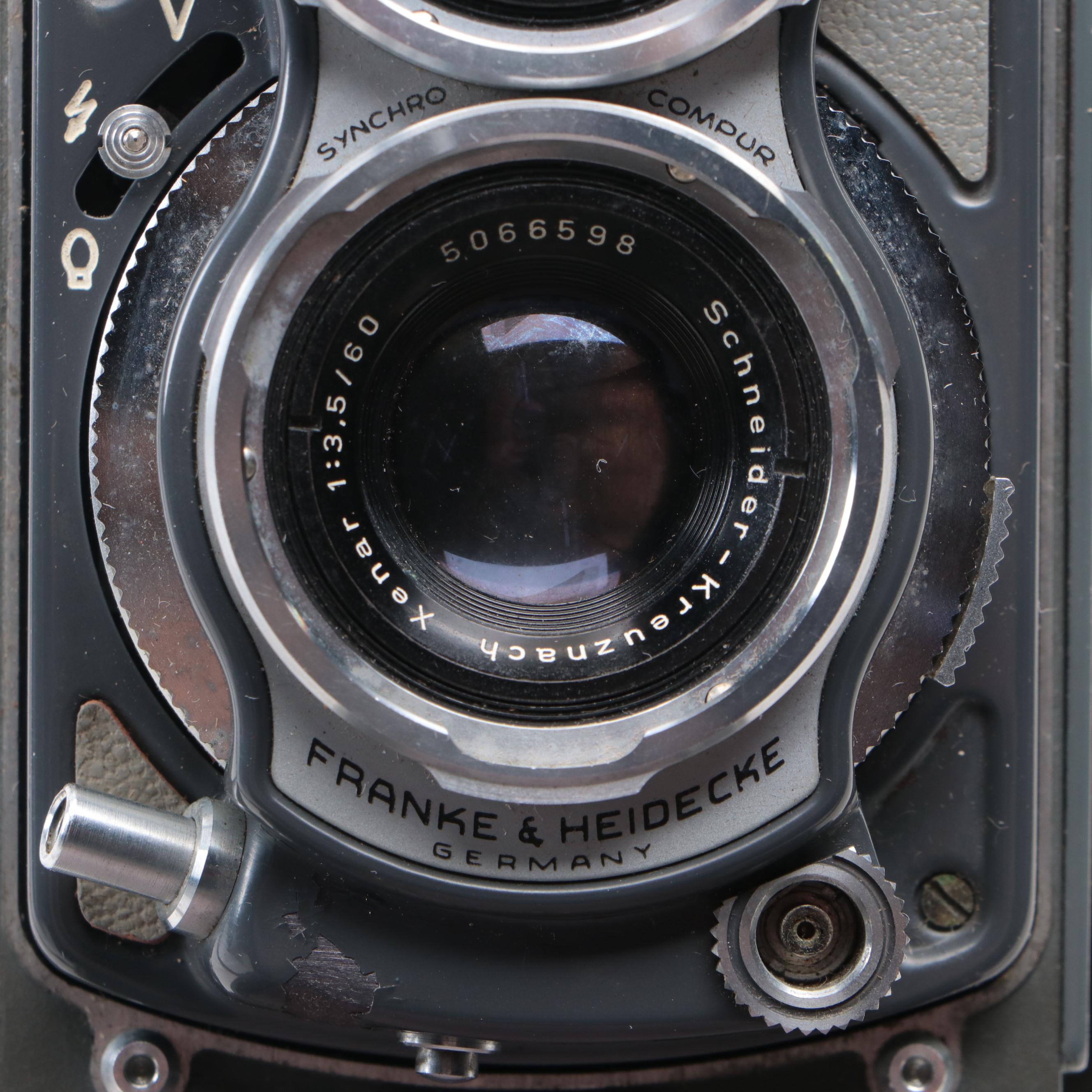 Franke & Heidecke Rollei "Rolleiflex" Twin Lens Reflex Camera