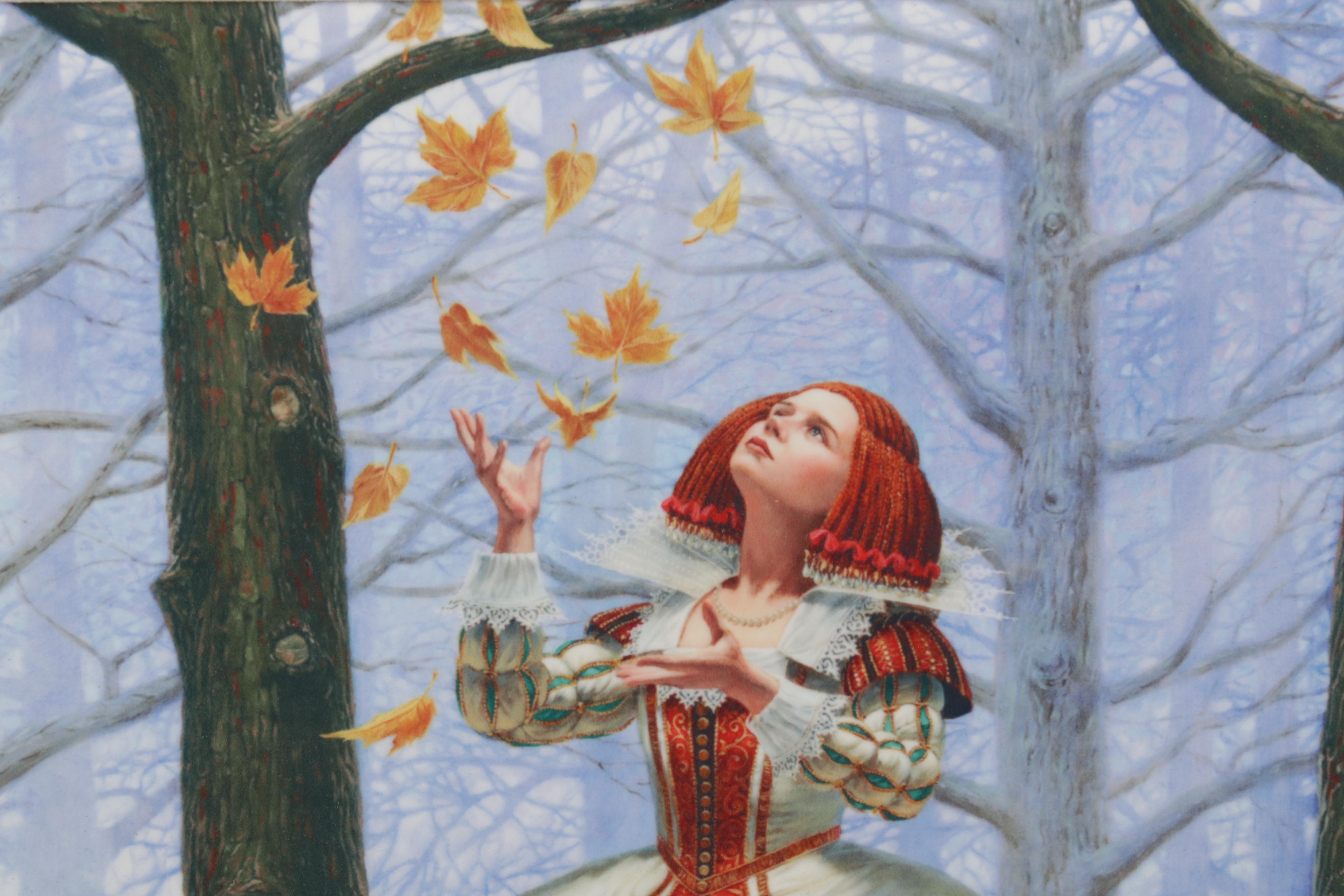 Michael Cheval Fantasy Digital Print "Enigma," 2016