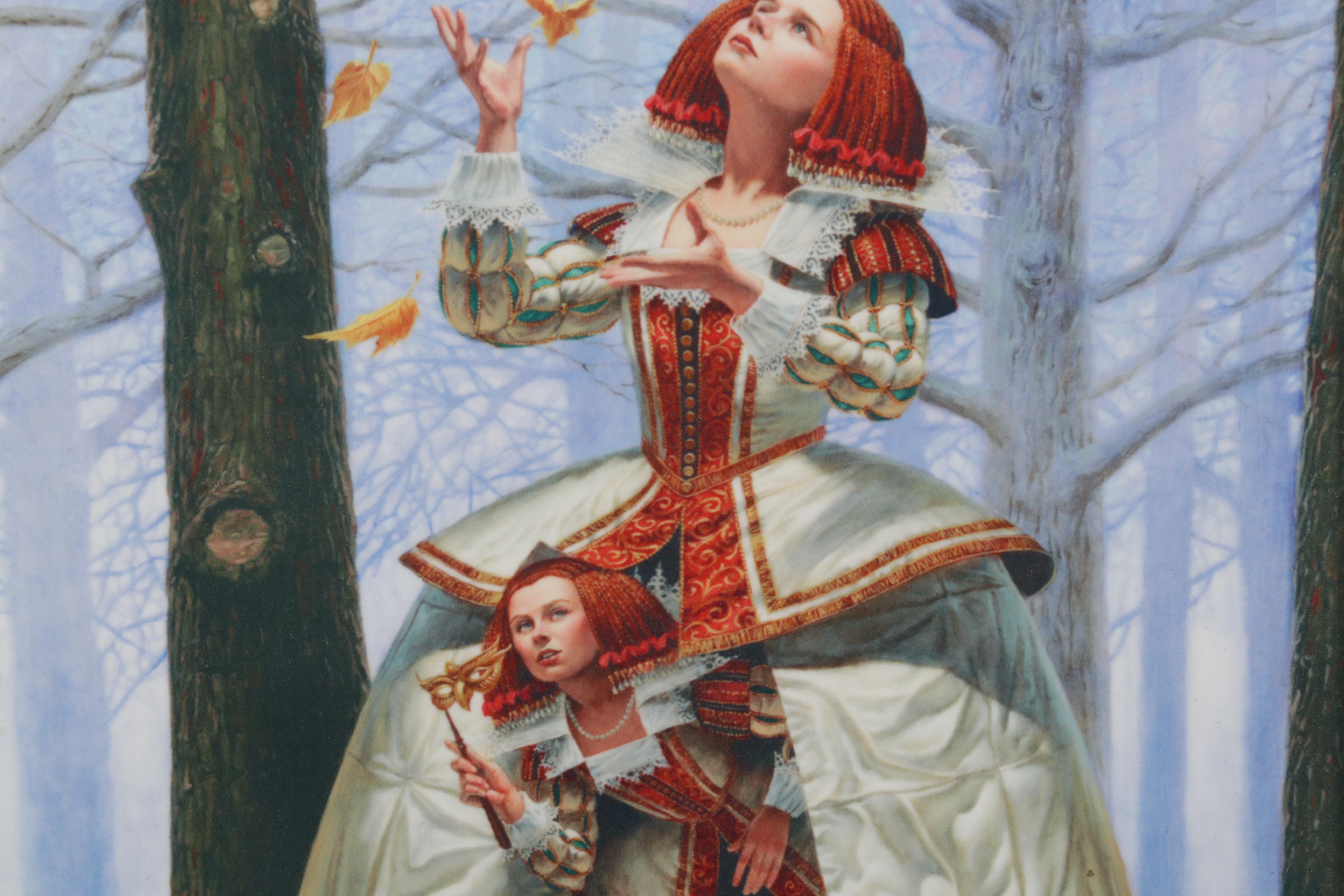 Michael Cheval Fantasy Digital Print "Enigma," 2016