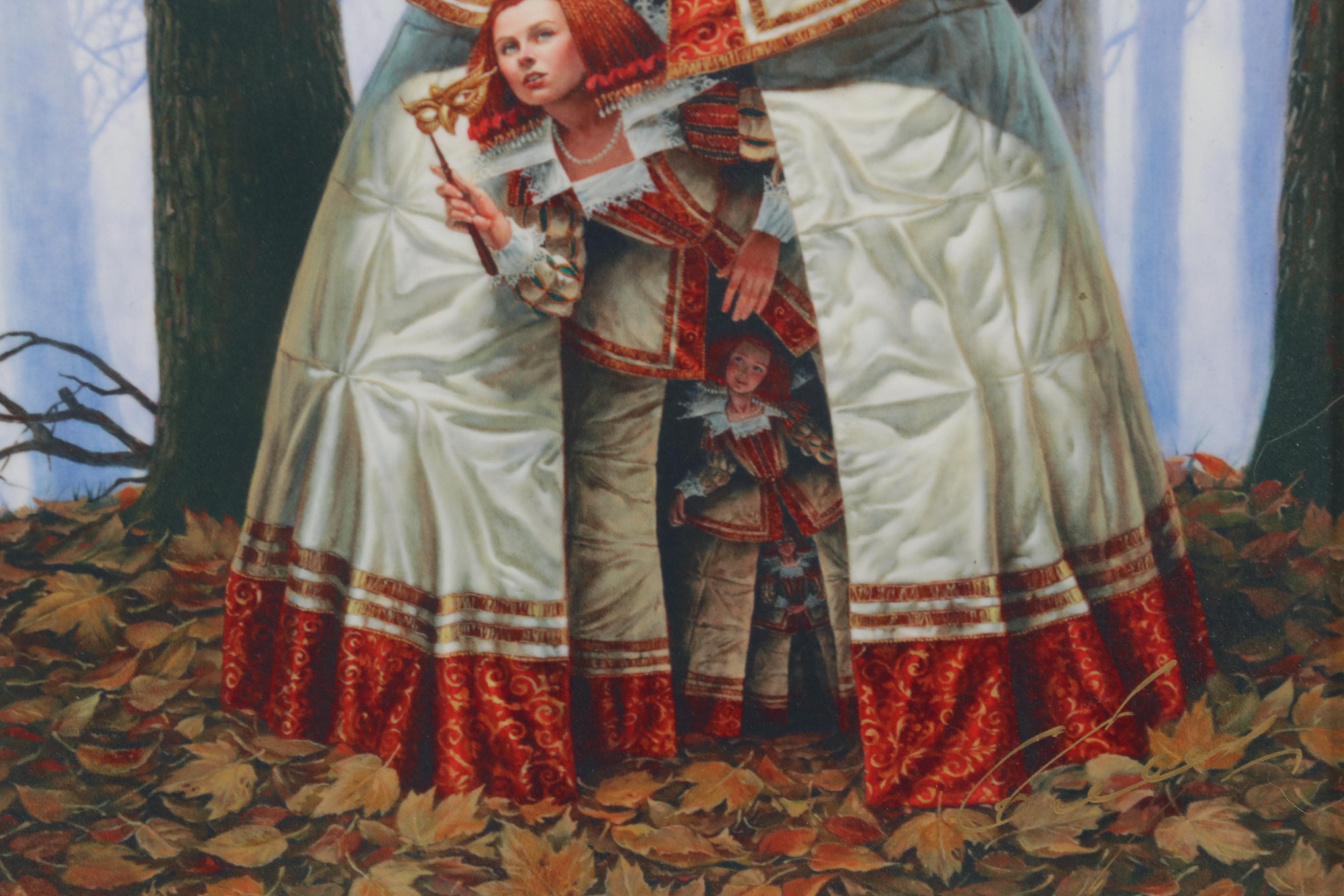 Michael Cheval Fantasy Digital Print "Enigma," 2016