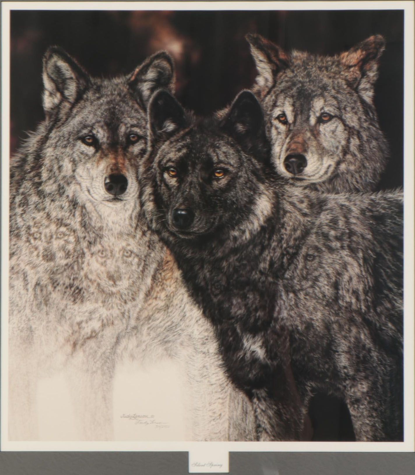 Judy Larson Offset Lithograph "Silent Spring," Late 20th Century