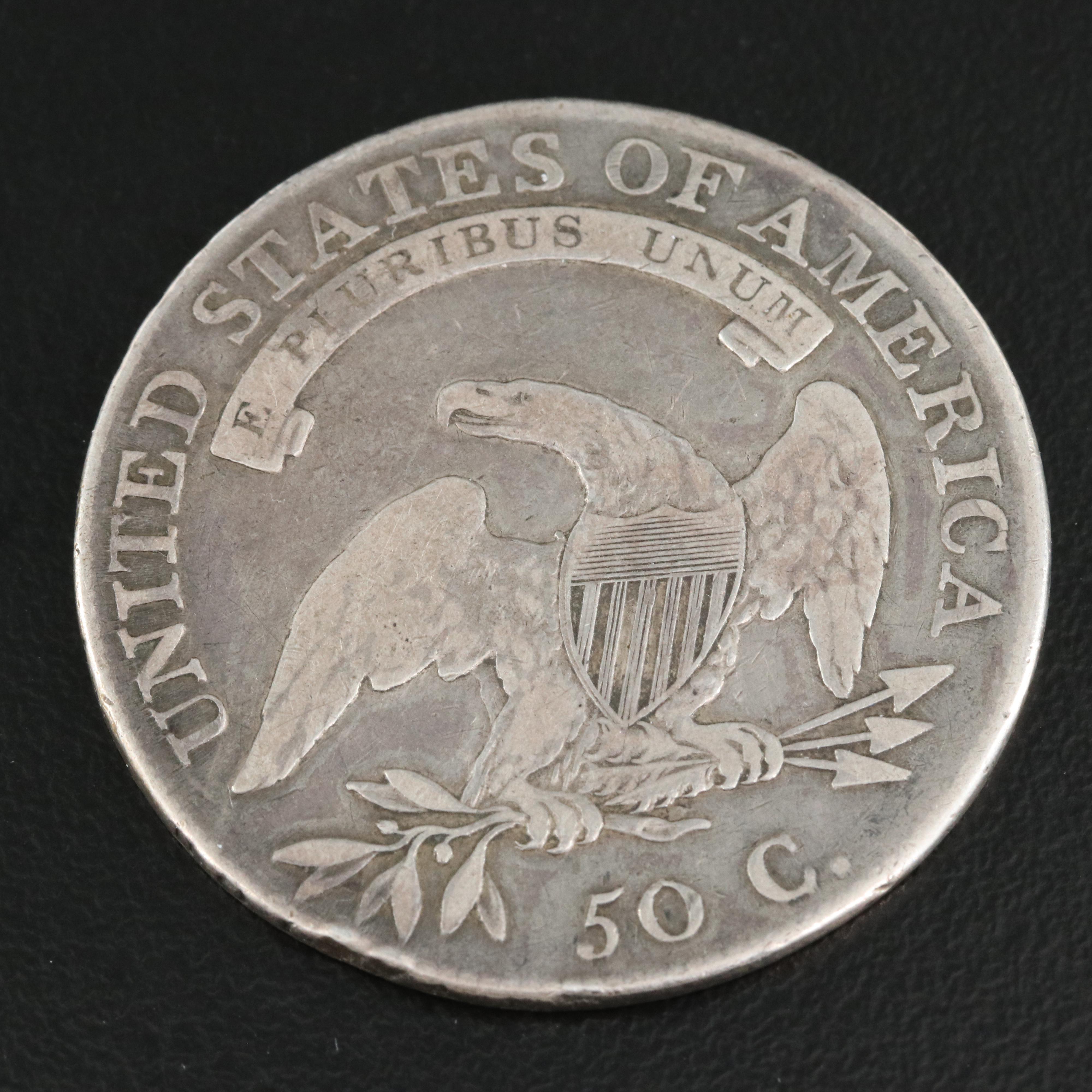 1808 Capped Bust Silver Half Dollar