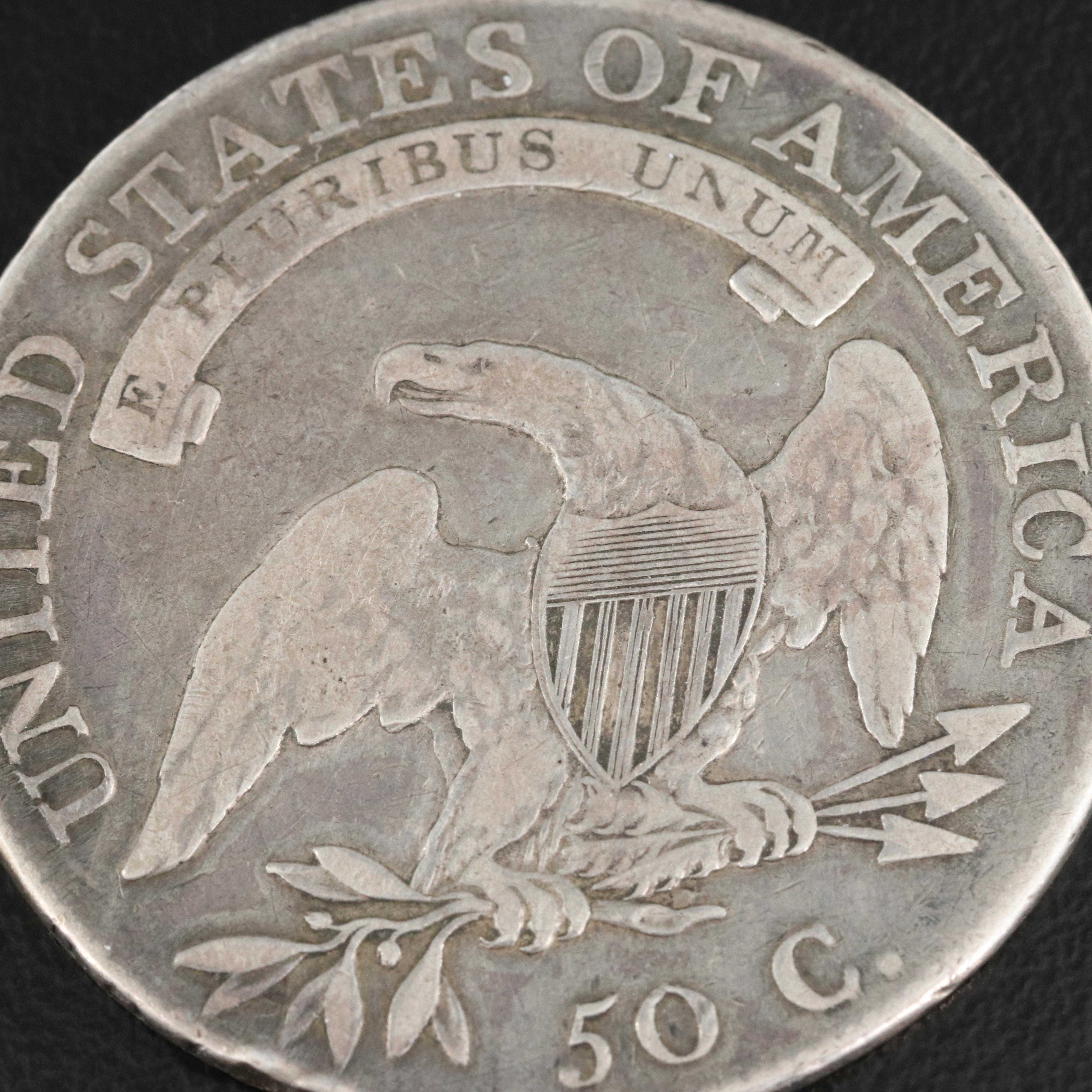 1808 Capped Bust Silver Half Dollar