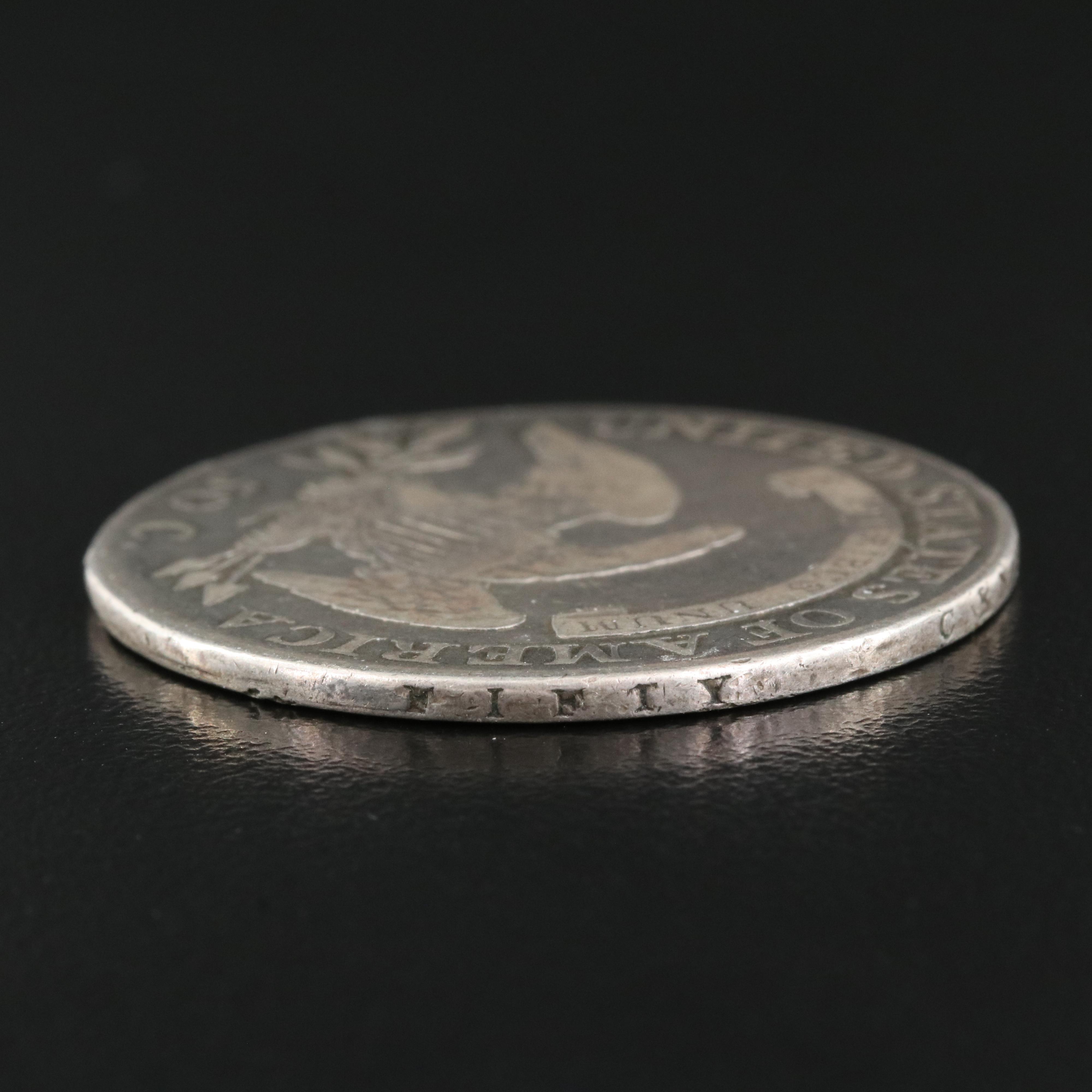 1808 Capped Bust Silver Half Dollar