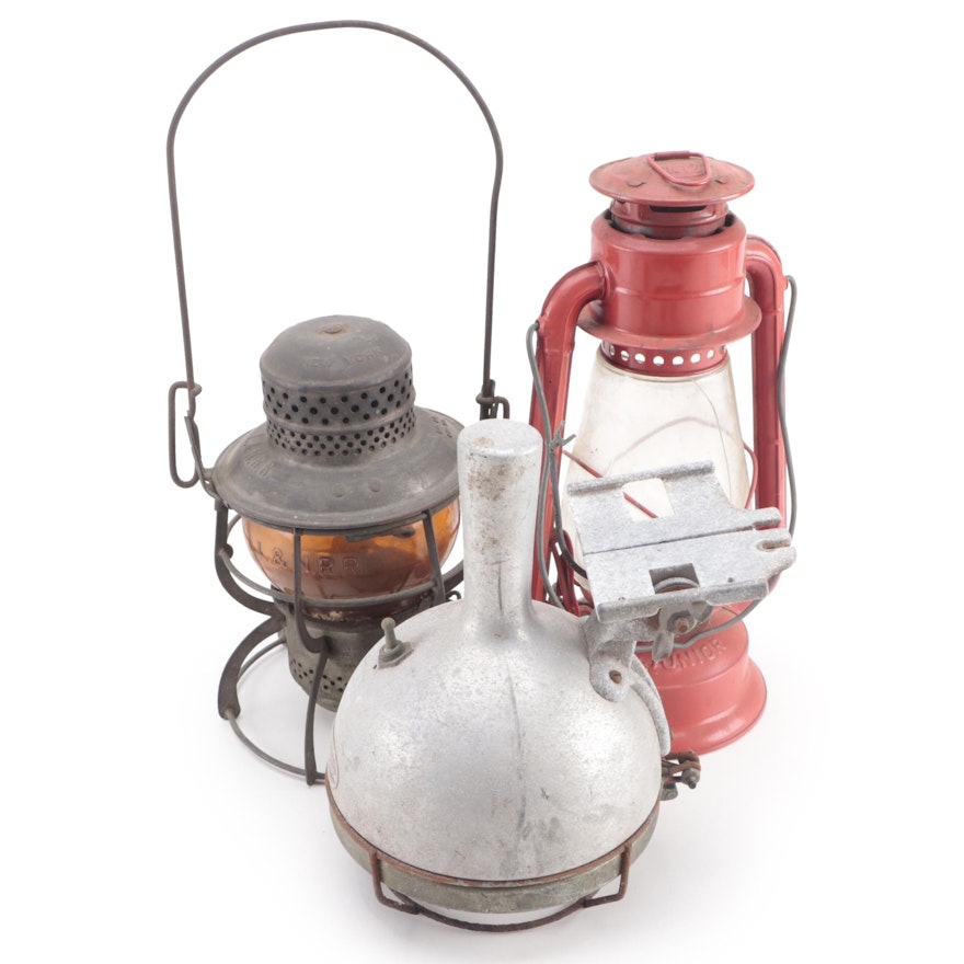 Dietz "Junior", Carpenter Mfg. Co., and Other Oil Burning Lanterns