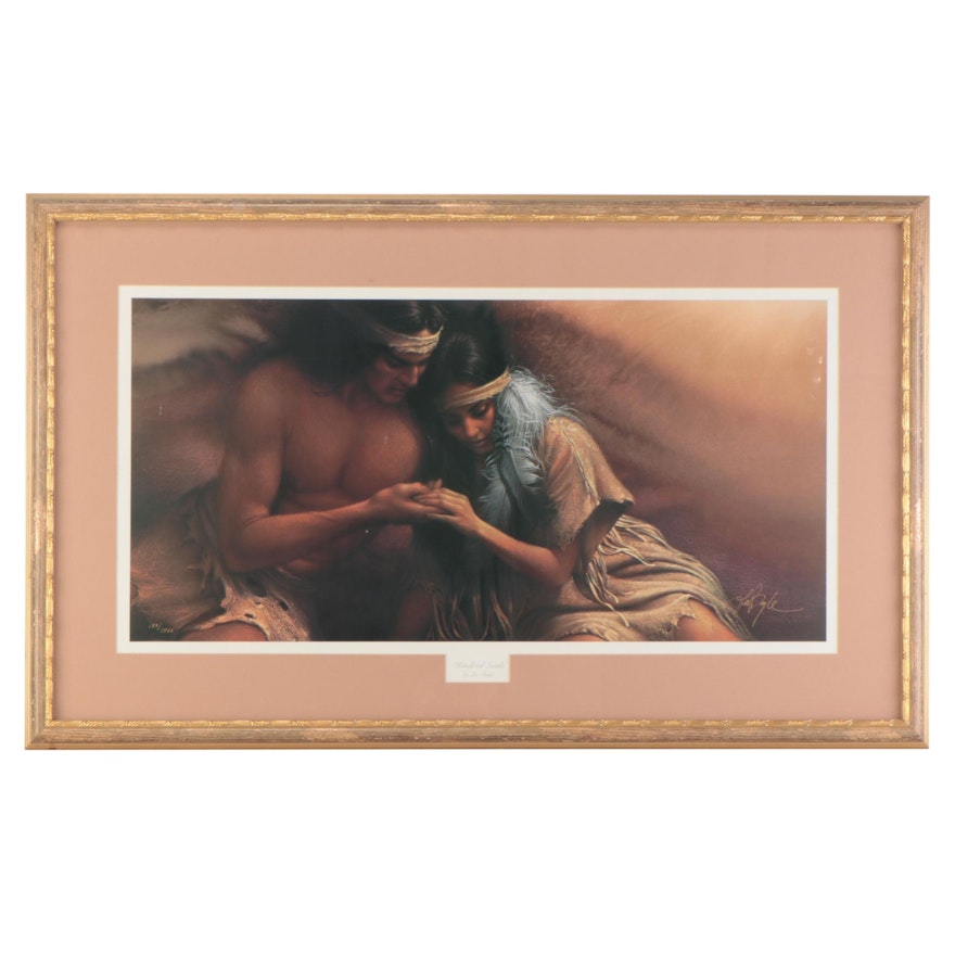 Lee Bogle Offset Lithograph "Kindred Souls," Late 20th Century