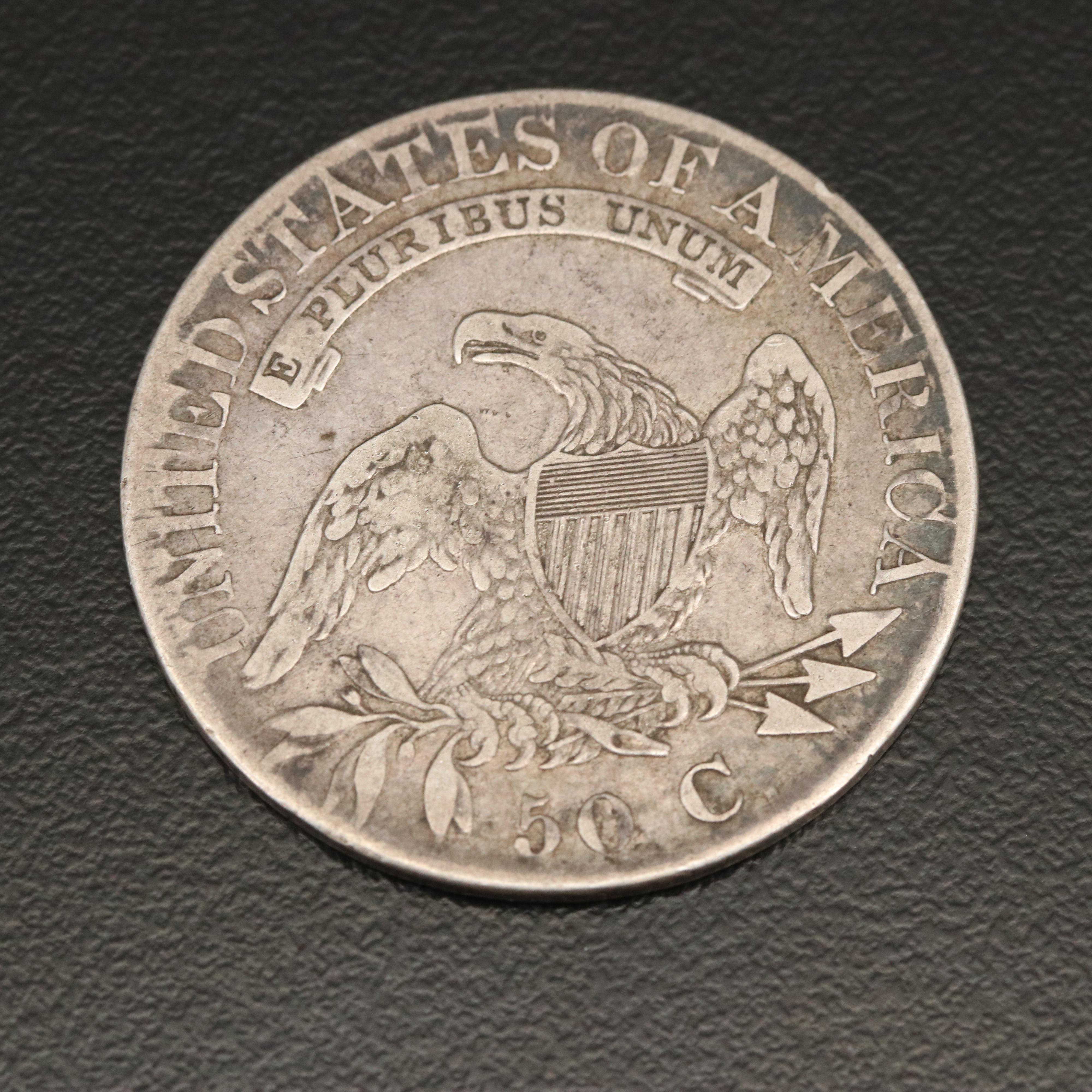 1826 Capped Bust Silver Half Dollar