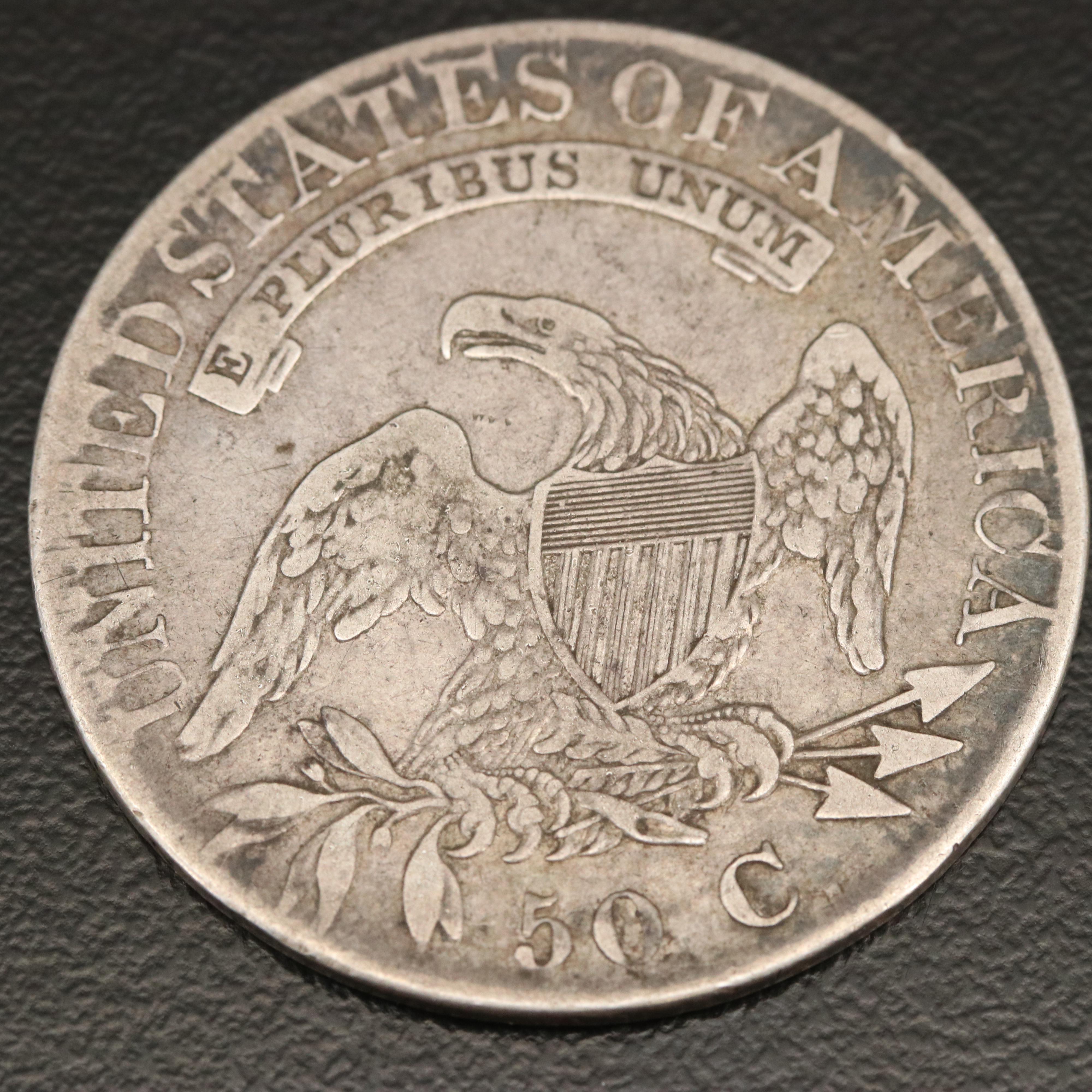 1826 Capped Bust Silver Half Dollar