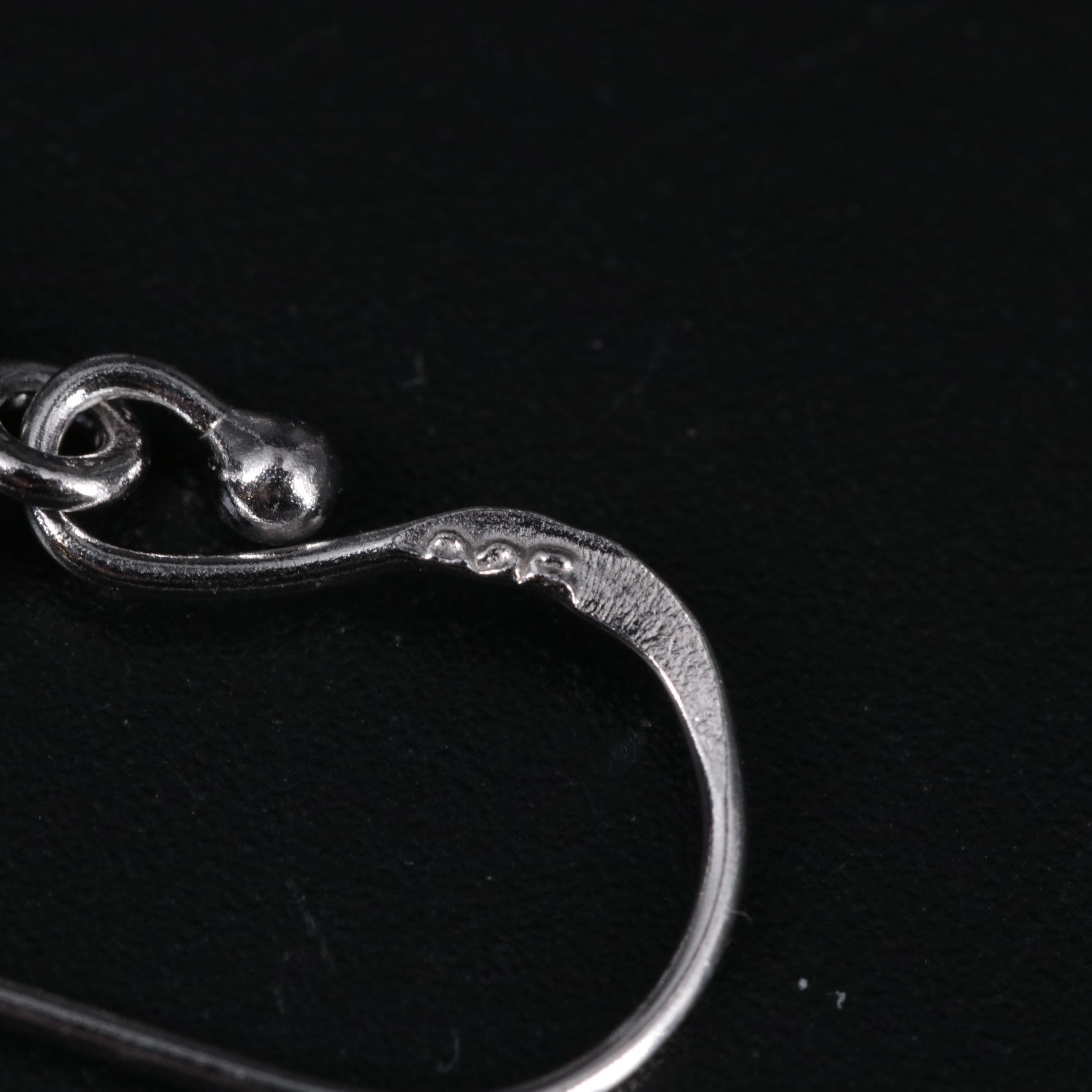 Sterling Silver Gemstone Earrings