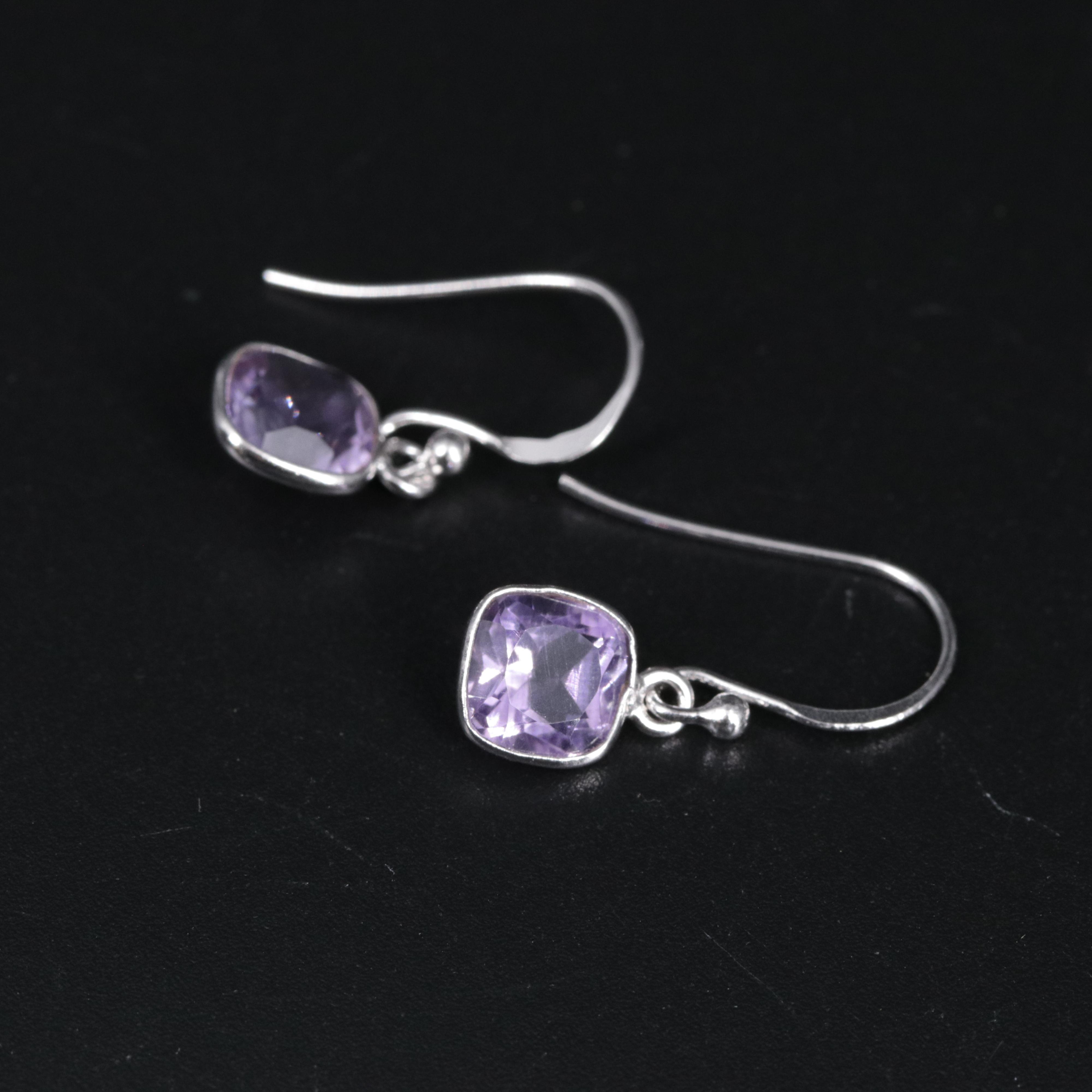 Sterling Silver Gemstone Earrings