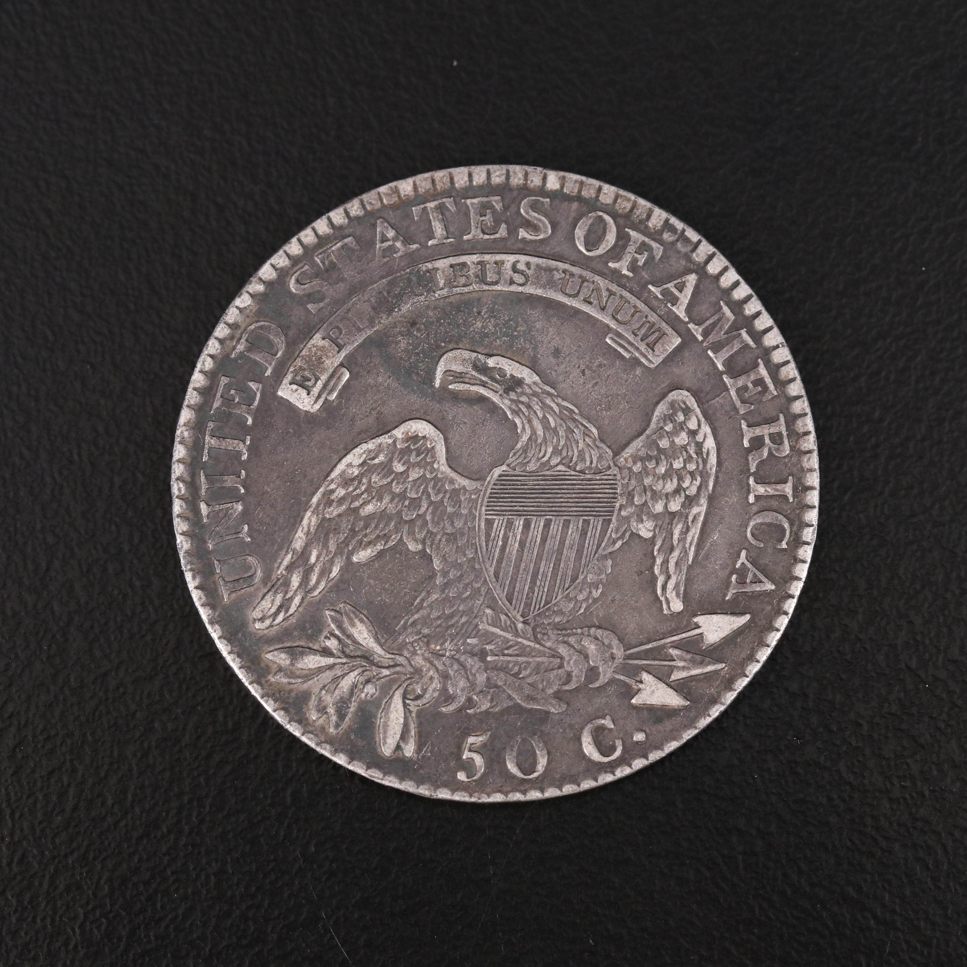 1820/19 Capped Bust Silver Half Dollar