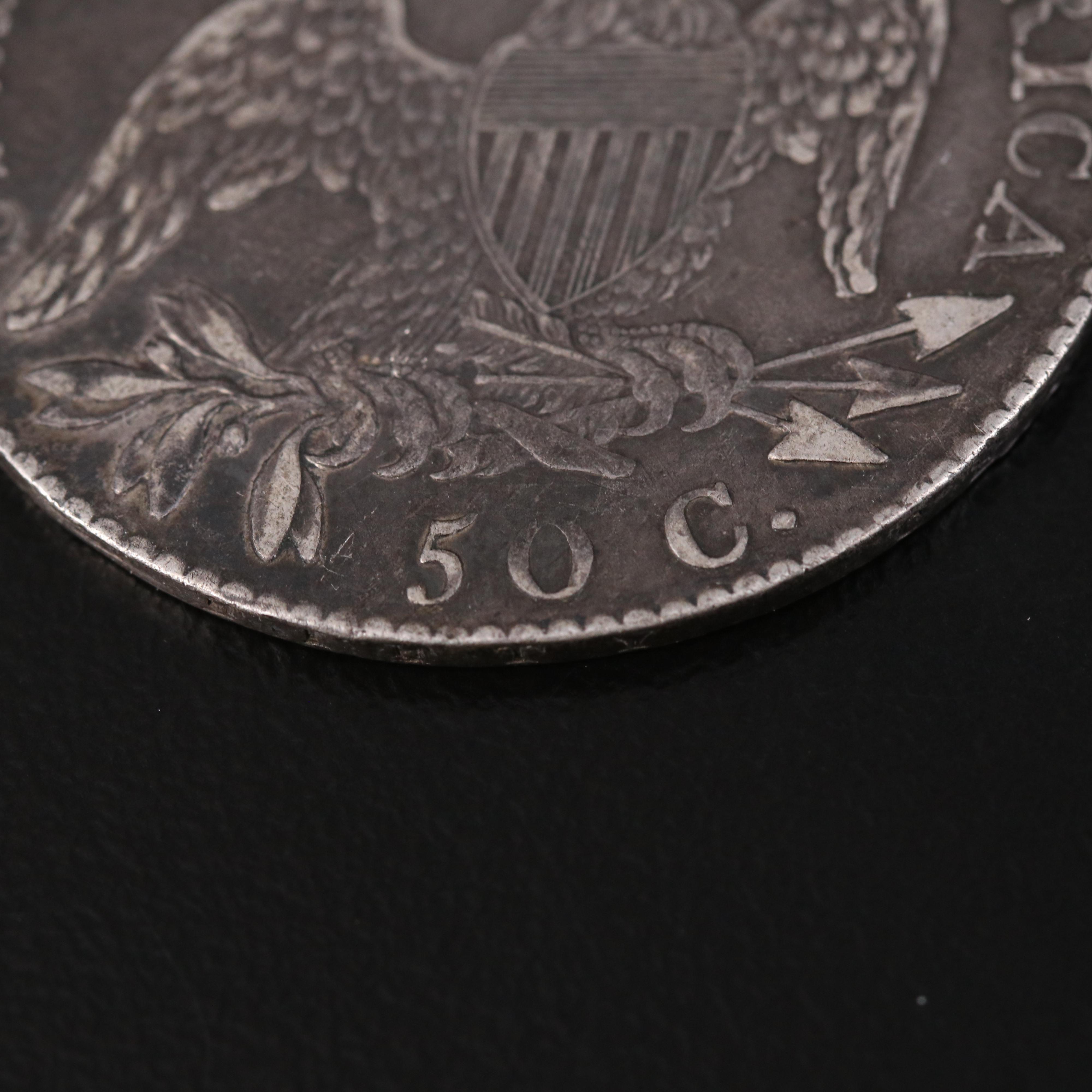 1820/19 Capped Bust Silver Half Dollar