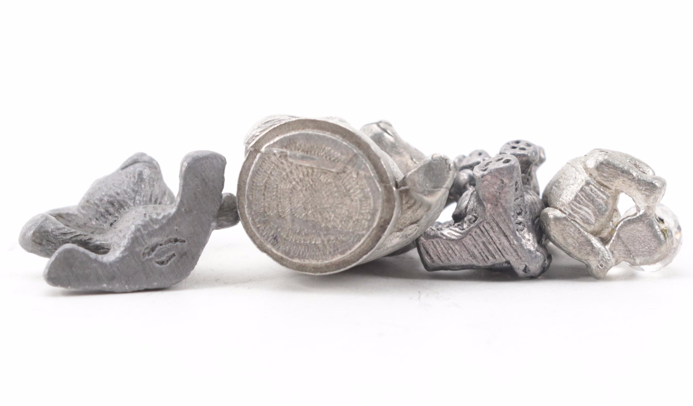 Hudson and Other Pewter Animal Figurines