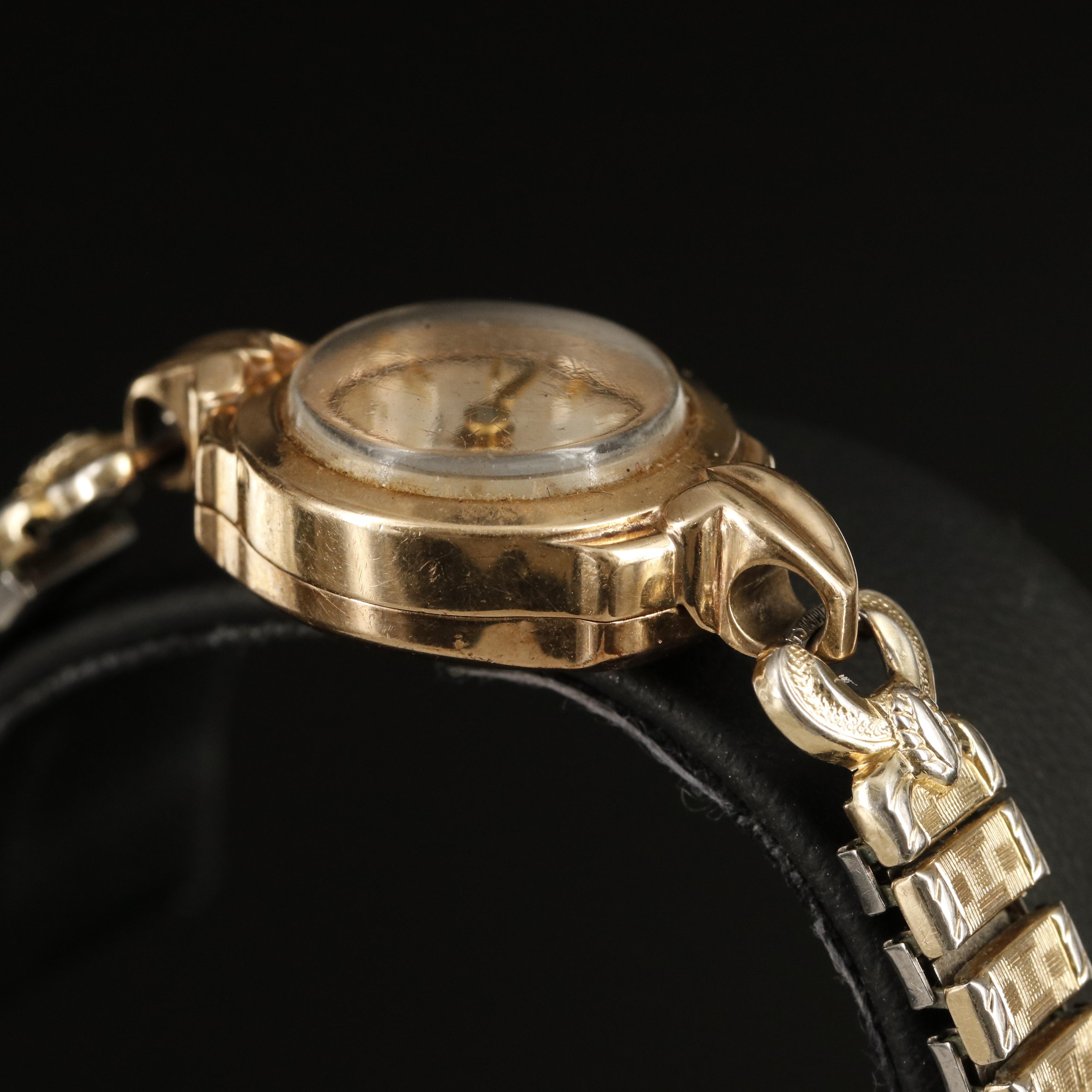 Vintage Rolex 9K Precision Watch