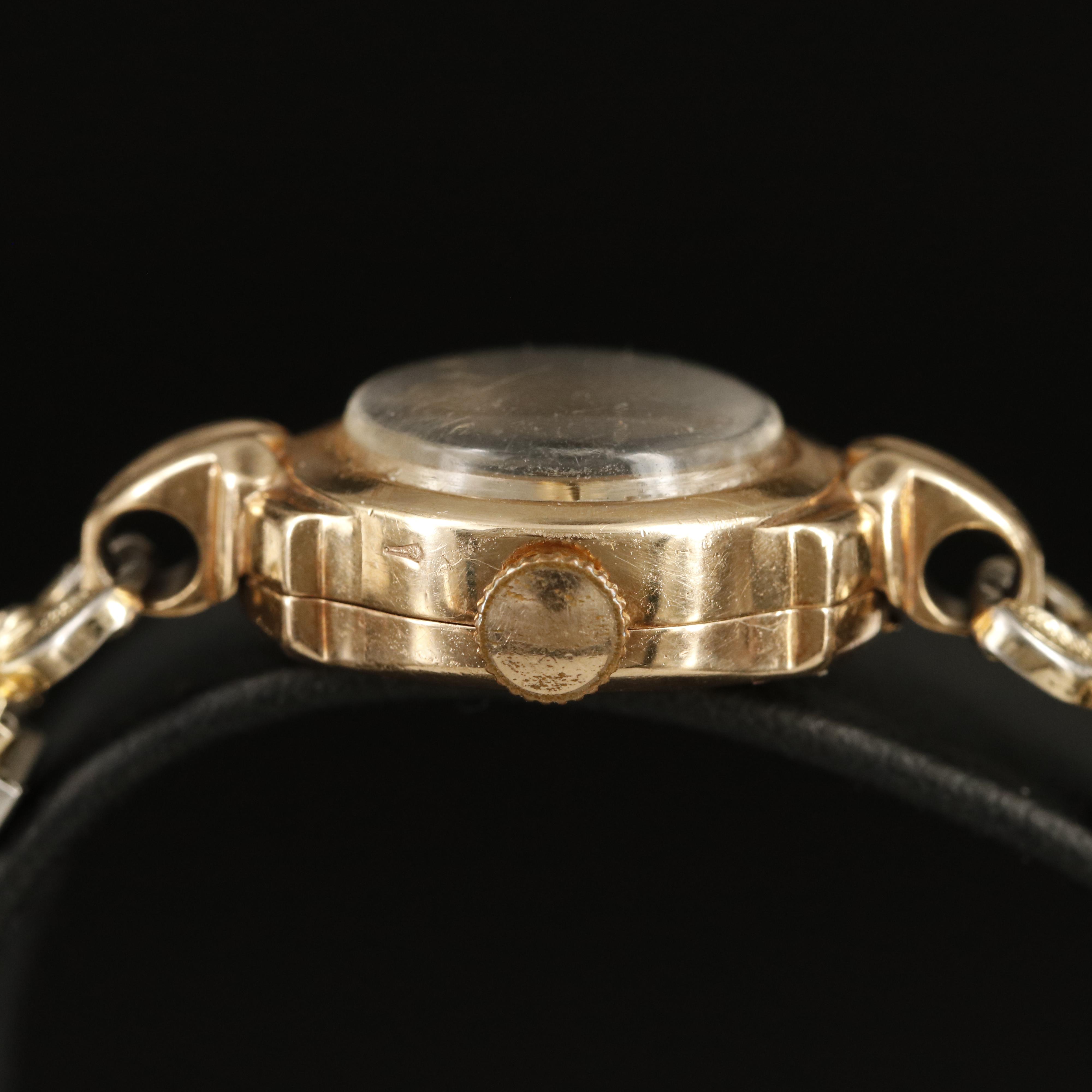 Vintage Rolex 9K Precision Watch