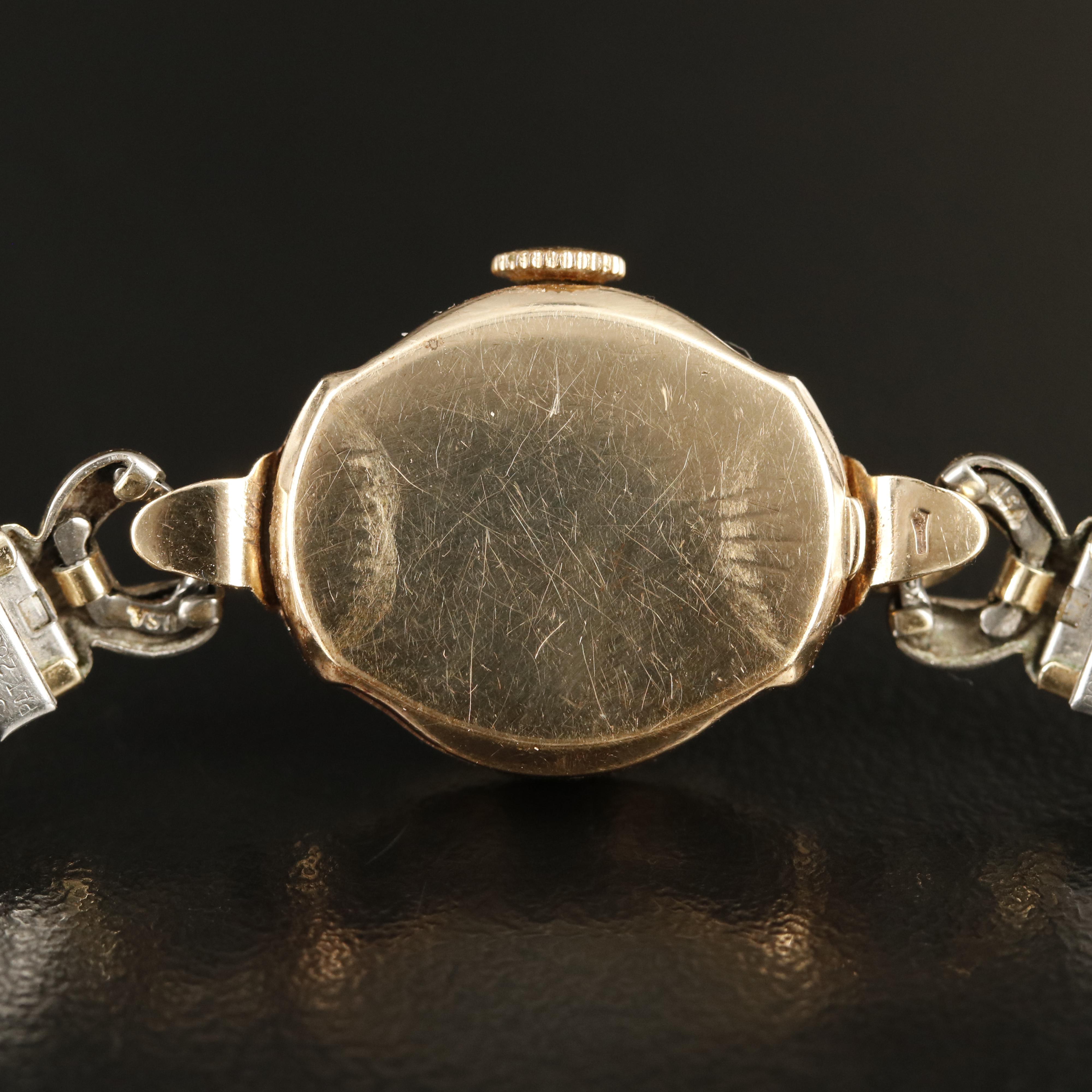 Vintage Rolex 9K Precision Watch