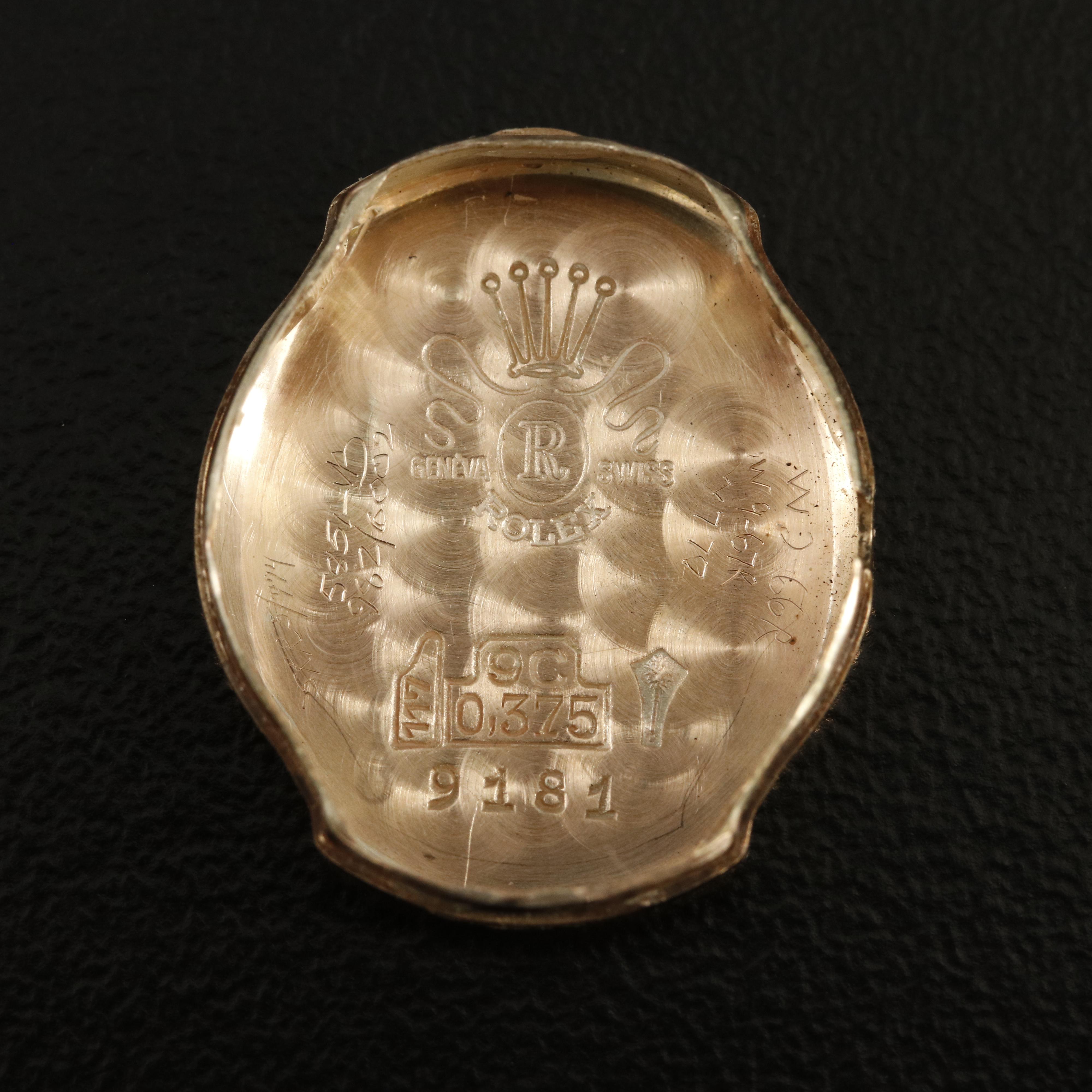 Vintage Rolex 9K Precision Watch