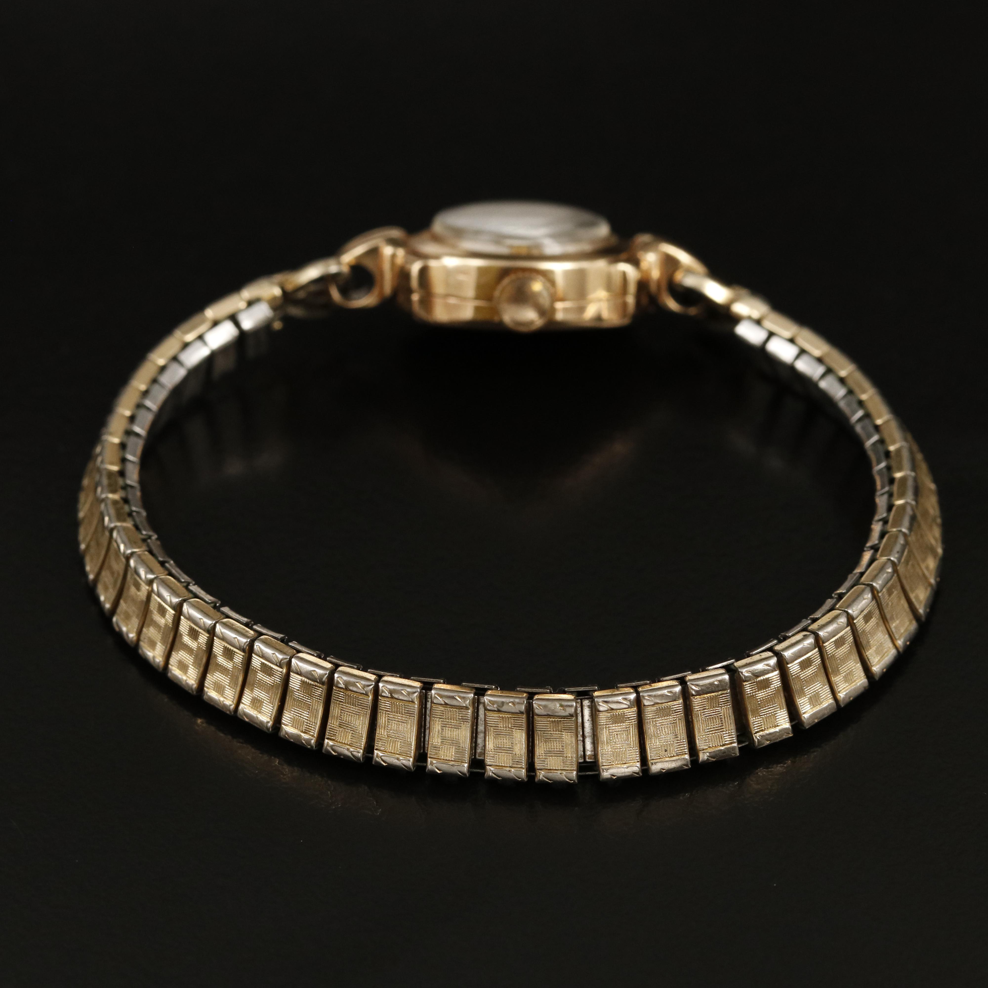 Vintage Rolex 9K Precision Watch