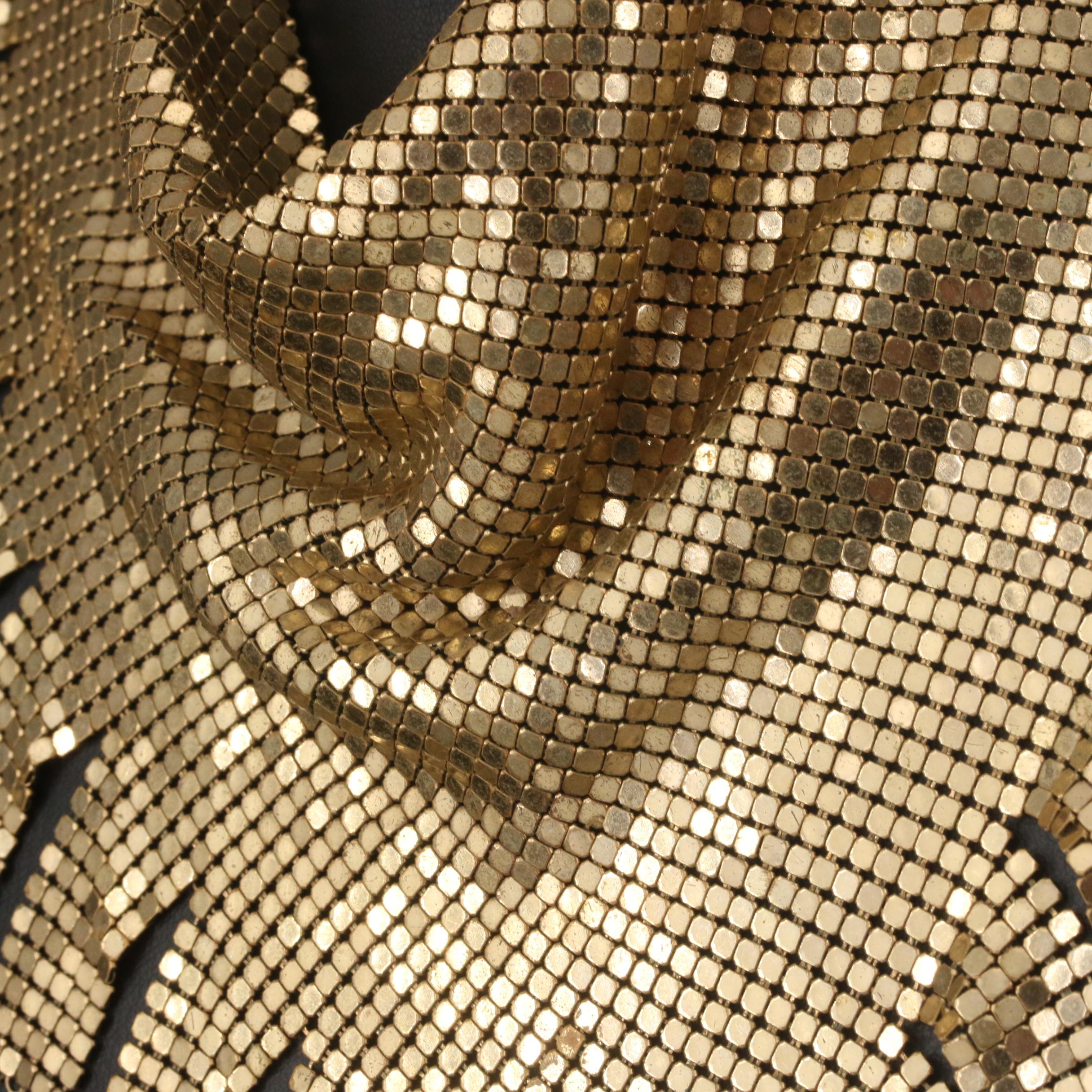 Rau Fastener Co. Mesh Scarf Bib Necklace