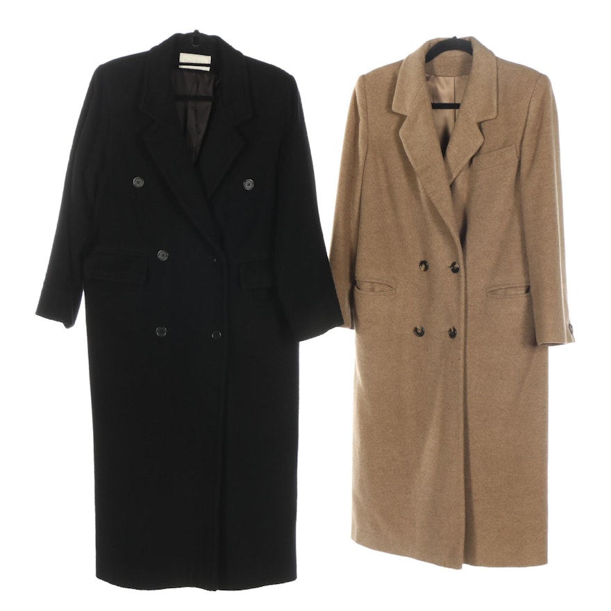 Barrie Pace Ltd. Camel Hair and Regency for Saks Fifth Avenue Cashmere Coats