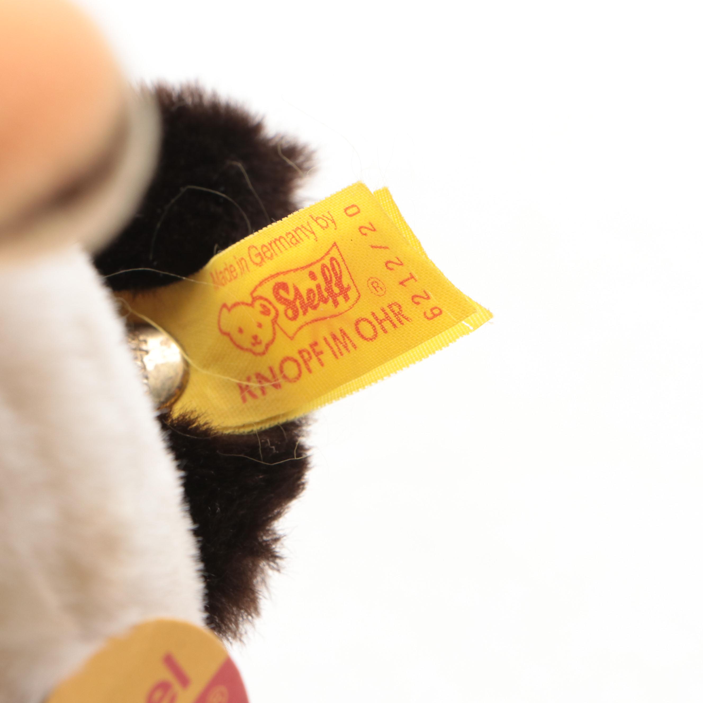 Steiff "Kuschel Duck" and "Willa Duck" Stuffed Animals with Squeakers