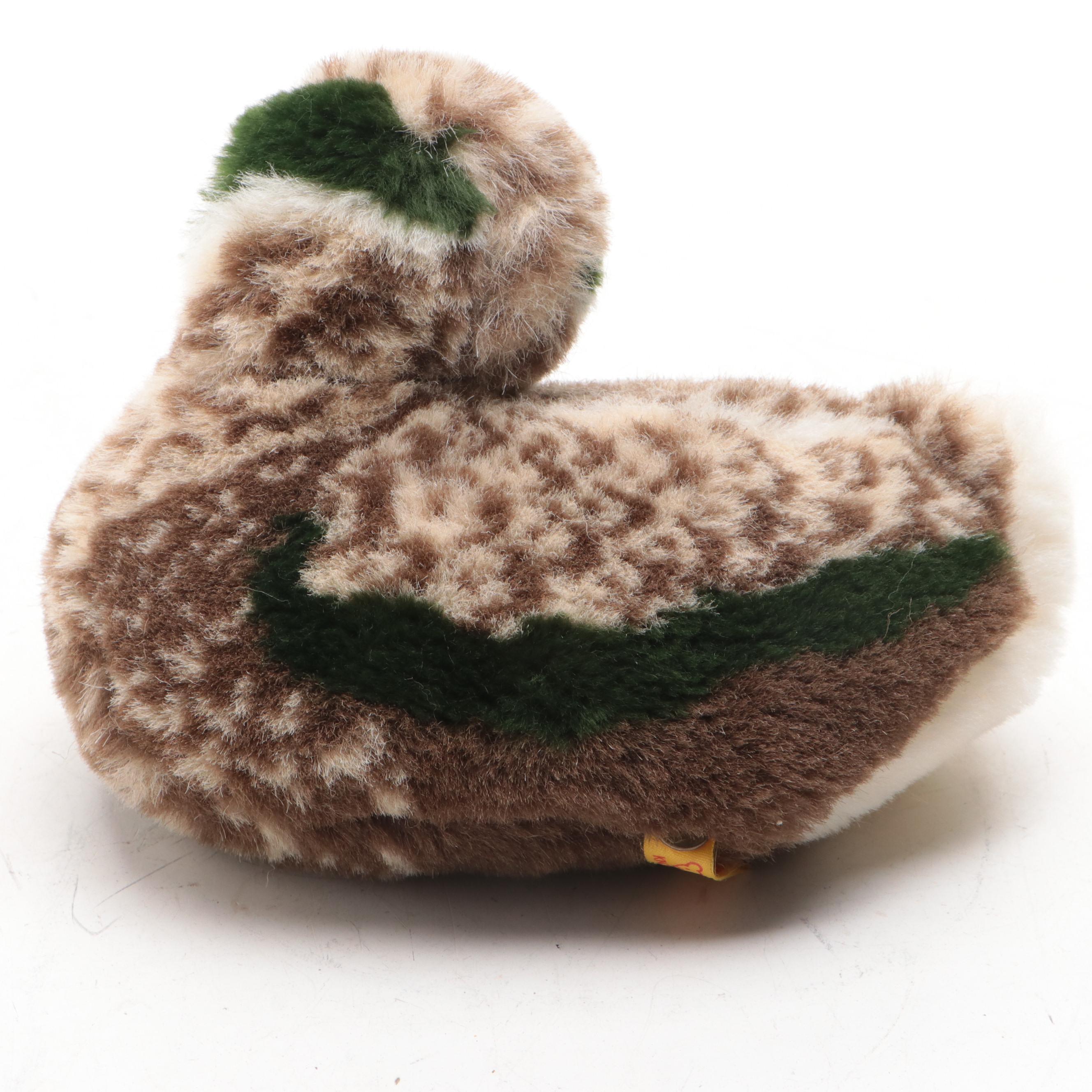 Steiff "Kuschel Duck" and "Willa Duck" Stuffed Animals with Squeakers