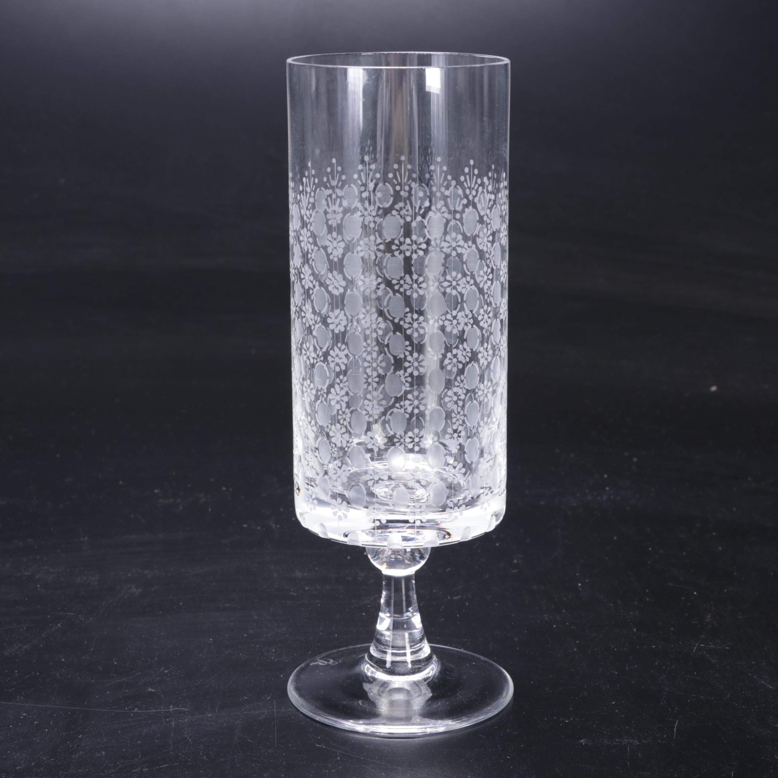 Rosenthal Crystal "Motif" Old Fashioned Glasses and Stemware, 1963-1994