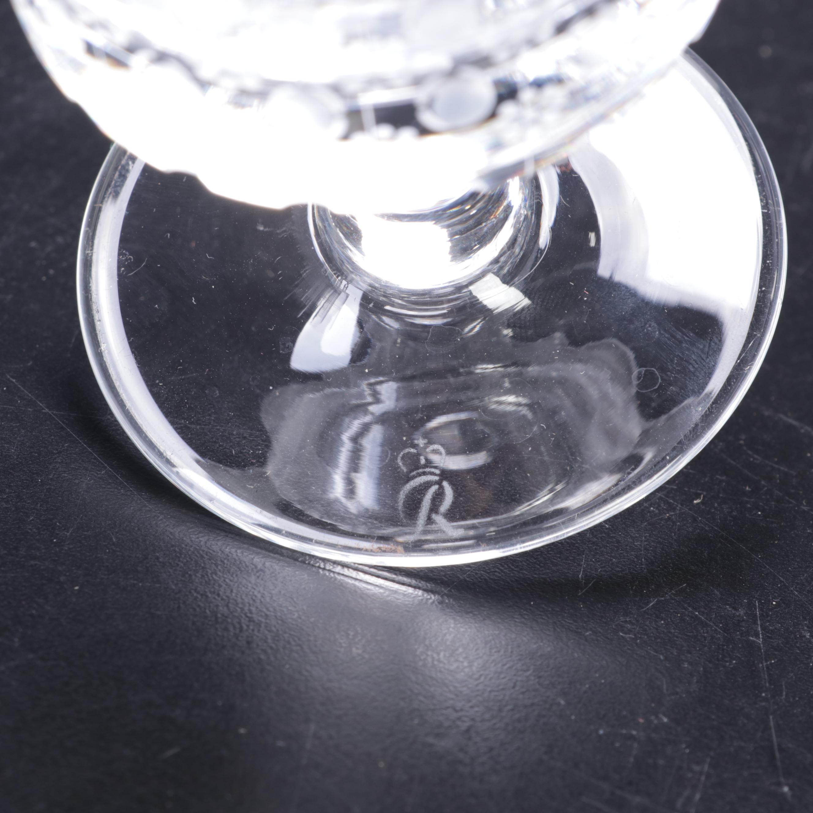 Rosenthal Crystal "Motif" Old Fashioned Glasses and Stemware, 1963-1994