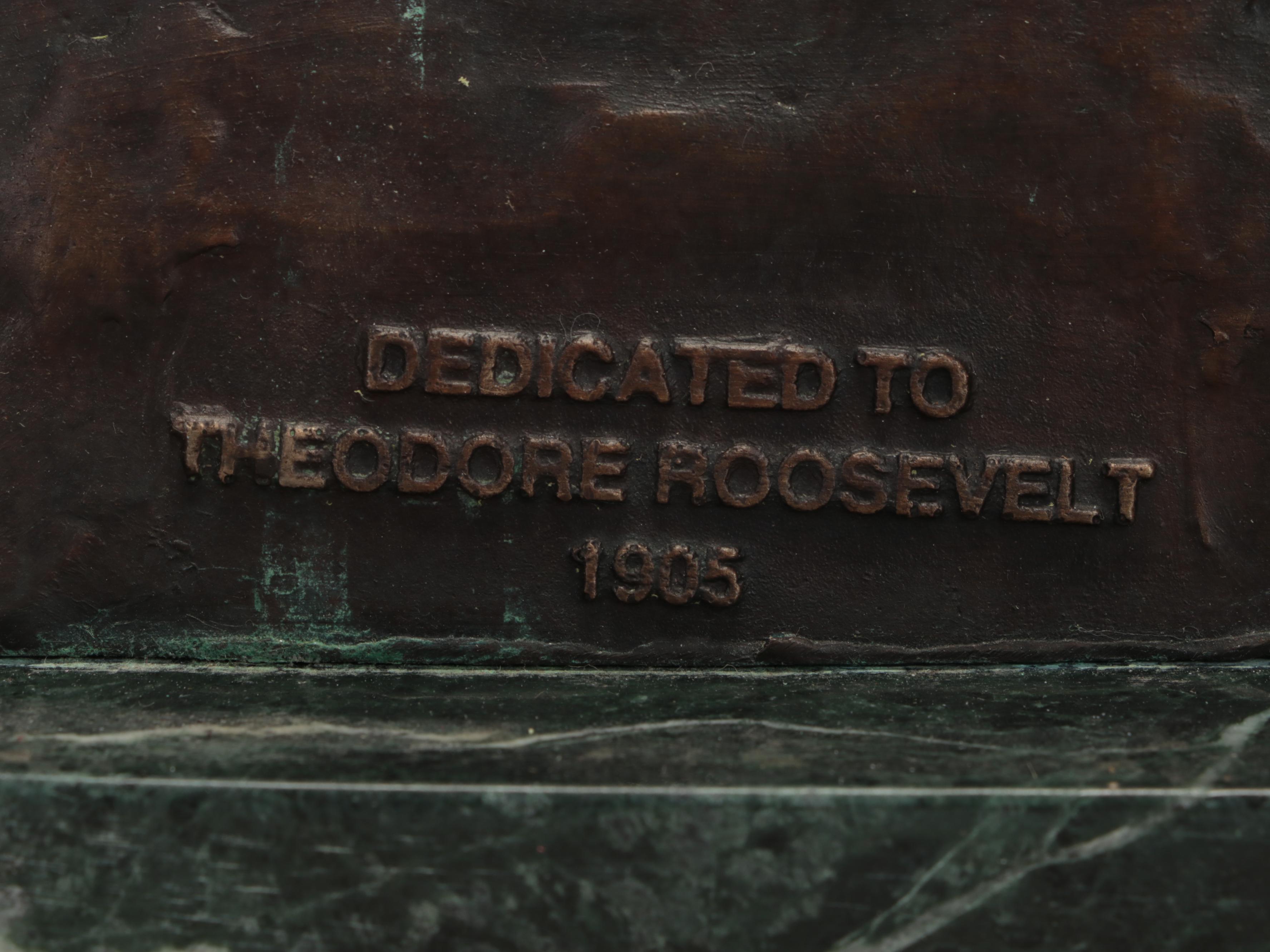 Bronze Sculpture After Frederic Remington "Buffalo Horse"