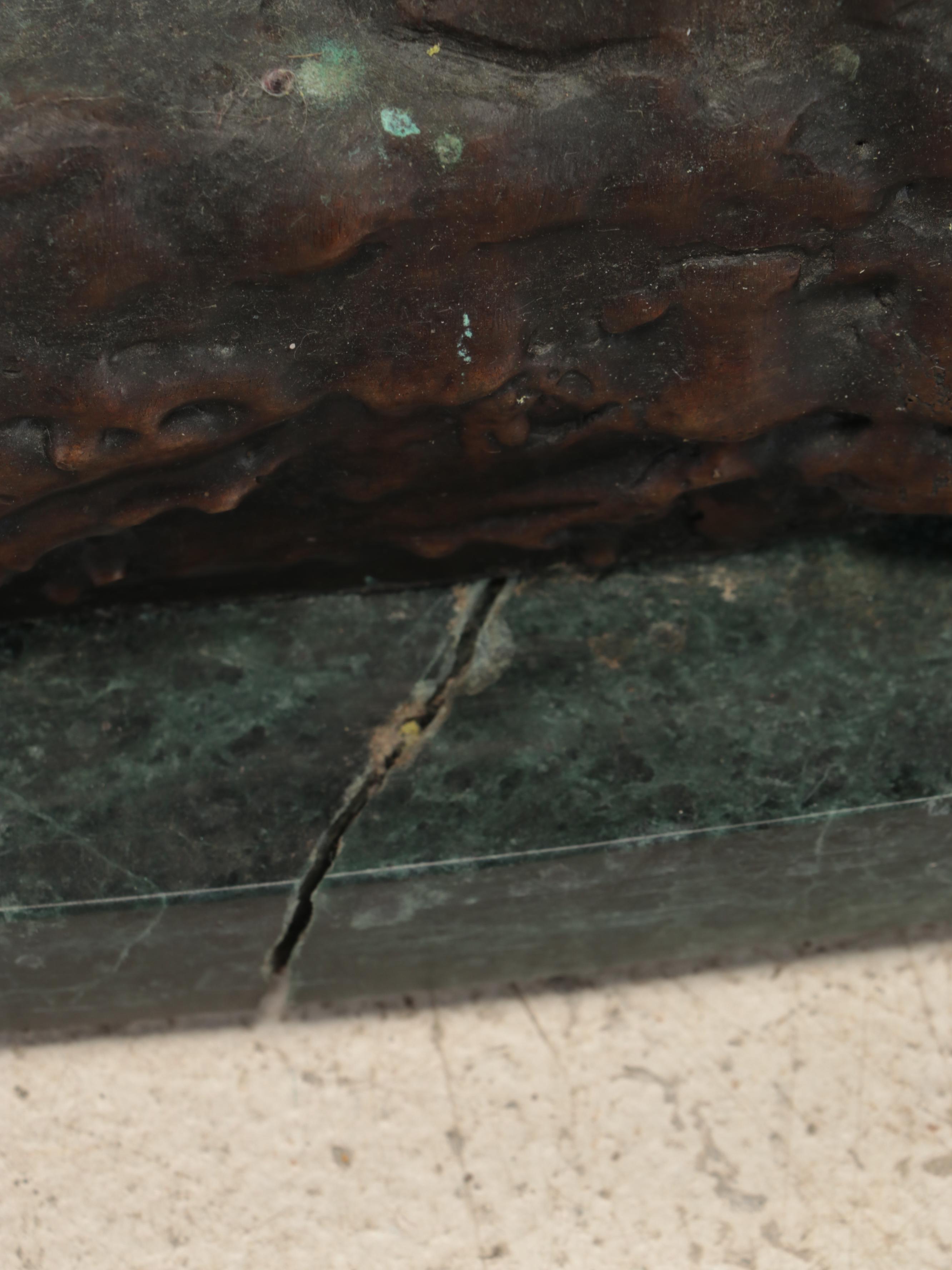 Bronze Sculpture After Frederic Remington "Buffalo Horse"