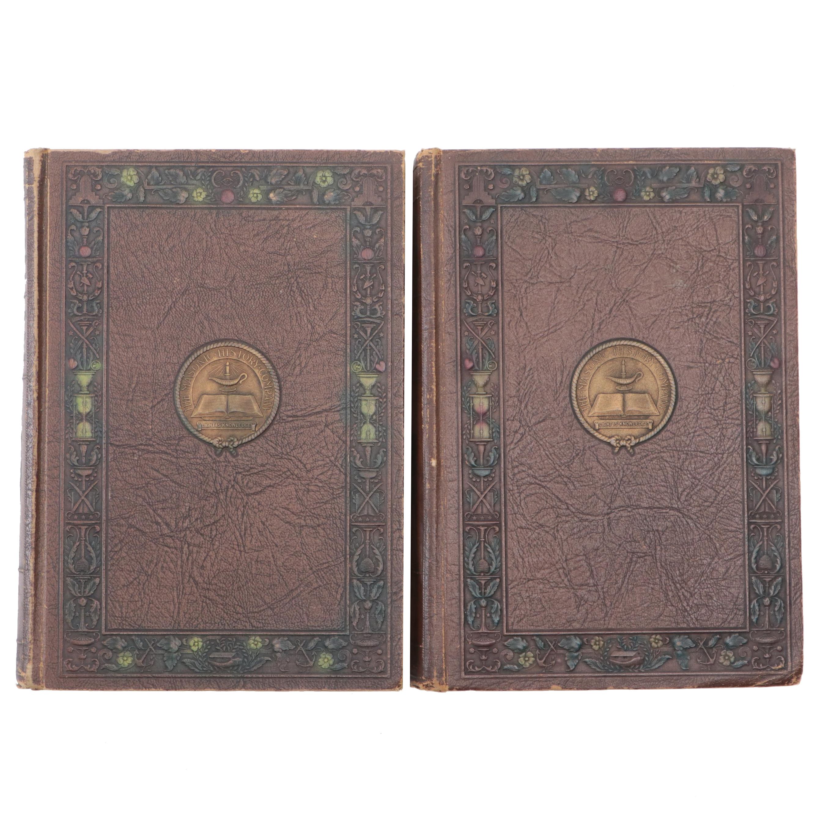 "An Encyclopædia of Freemasonry" Two-Volume Set by Albert G. Mackey et al., 1921