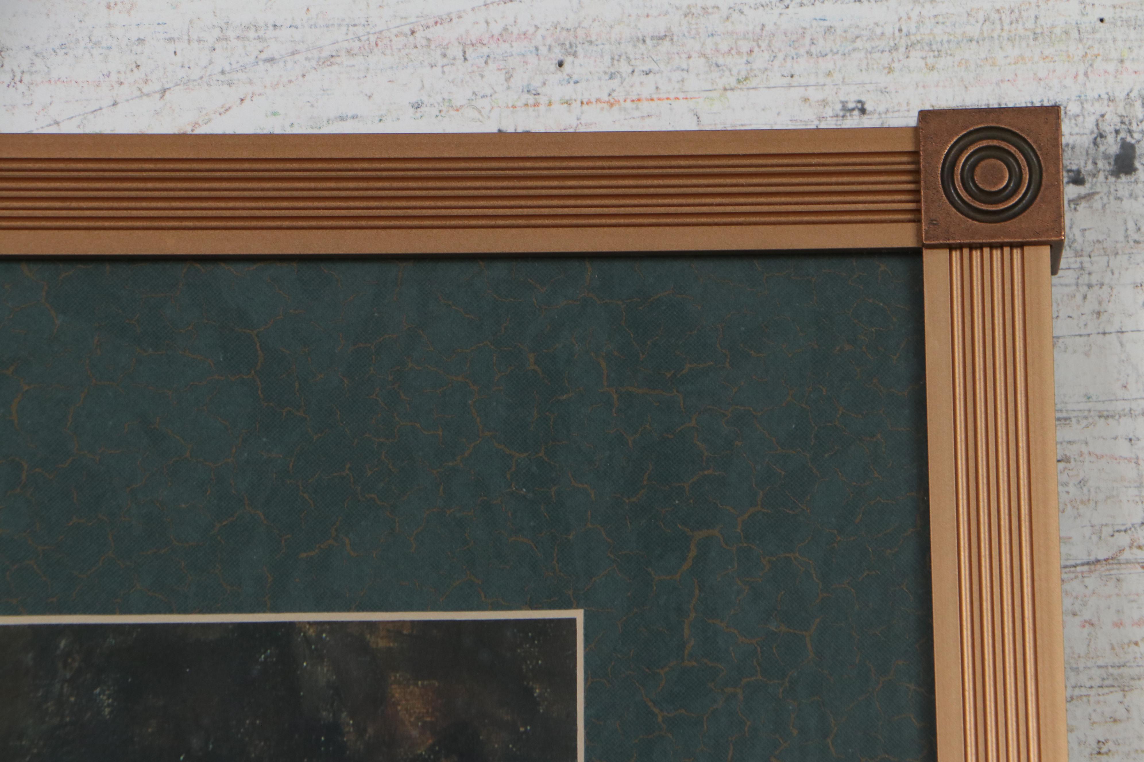 Offset Lithograph After John William Waterhouse "A Mermaid," Late 20th Century